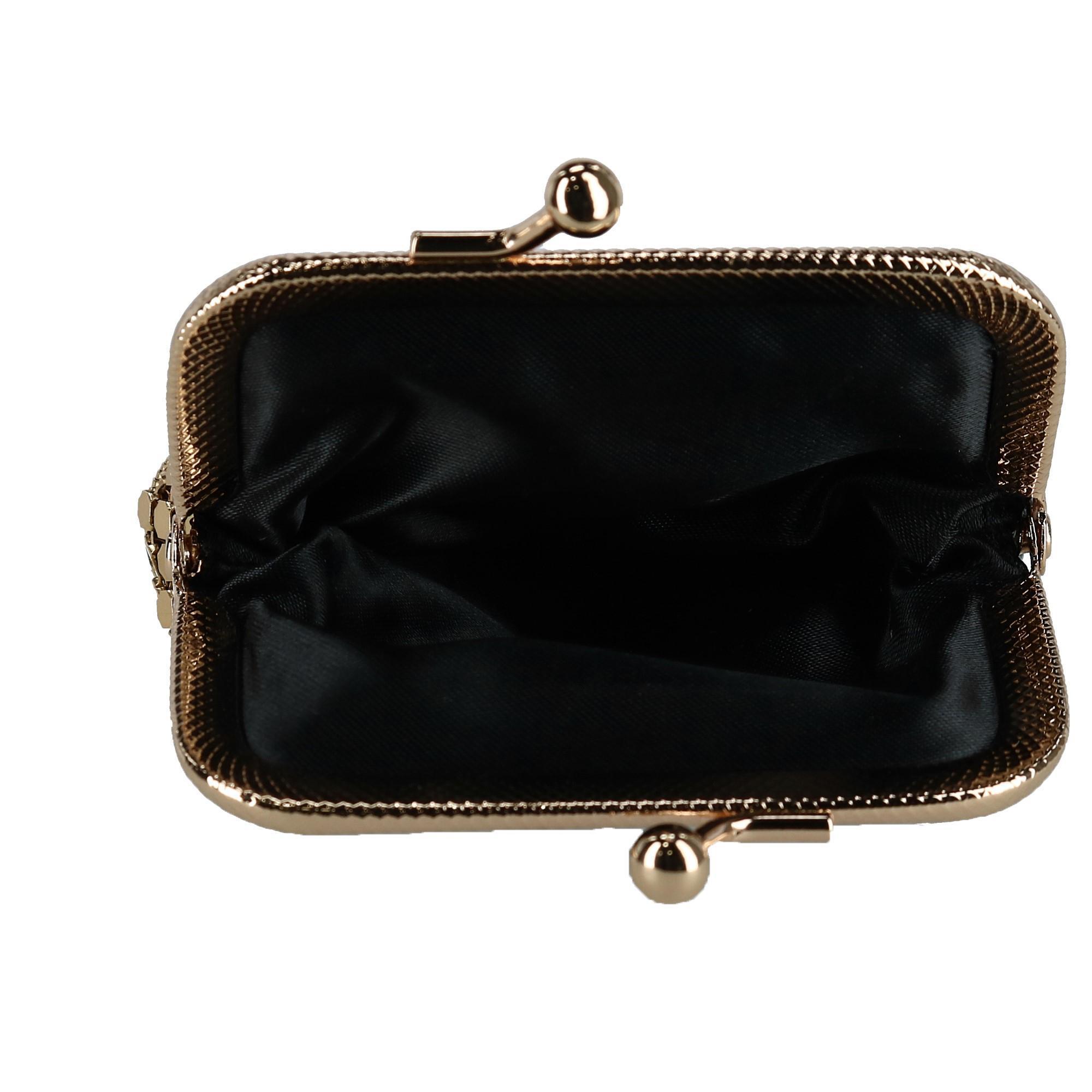 CTM Women's Mesh Pattern Cigarette Case with Lighter Pocket & Kiss Lock Closure