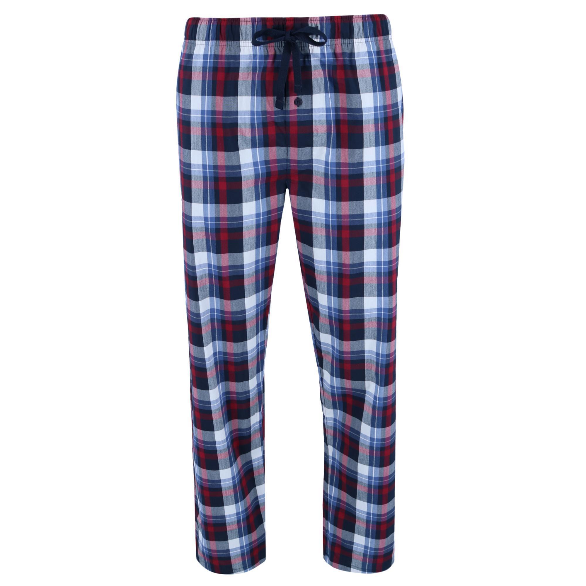 Hanes Men's Tag Free Comfort Flex Plaid Pajama Lounge Pant - Picture 9 of 11