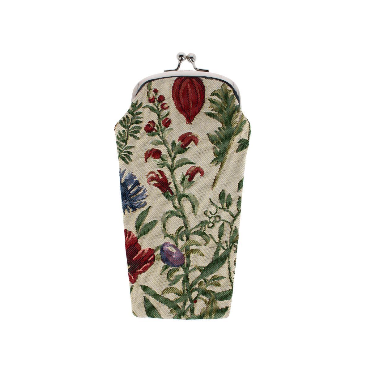 CTM Womens Garden Print Tapesty Glasses Case - Multiple one size 14$