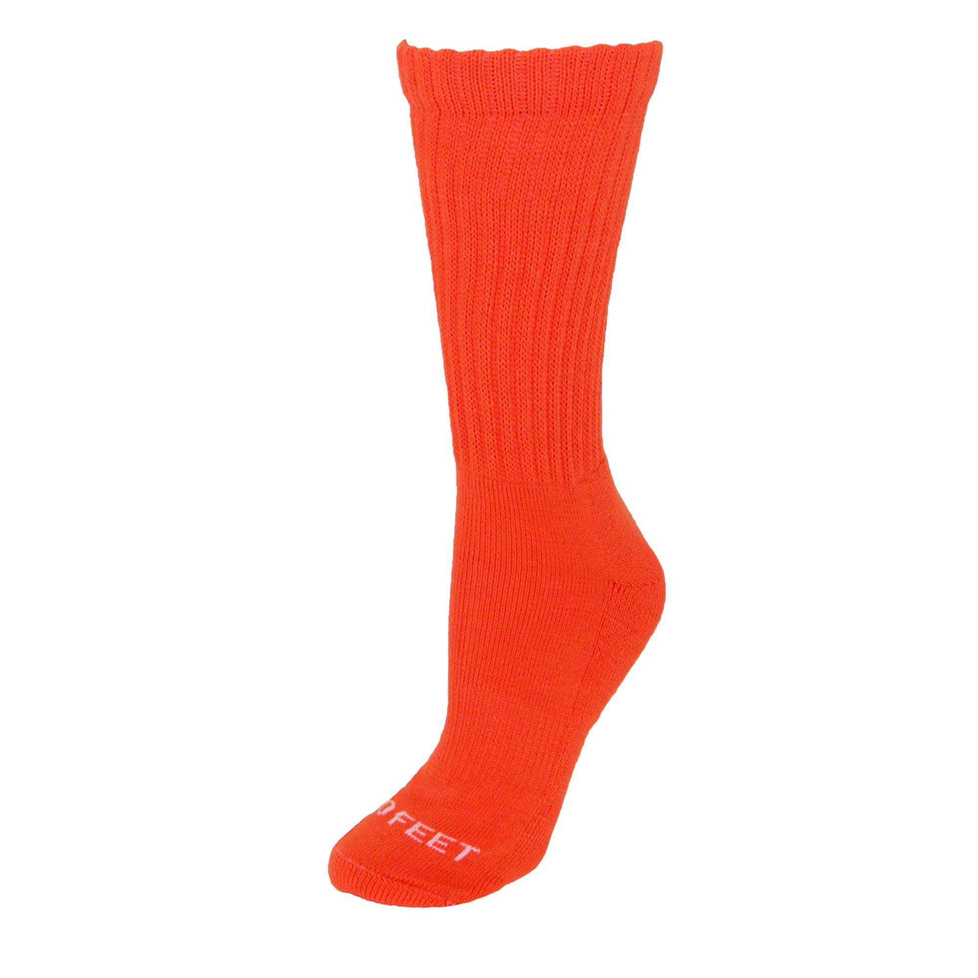 Pro Feet Men's Neon Athletic Crew Socks