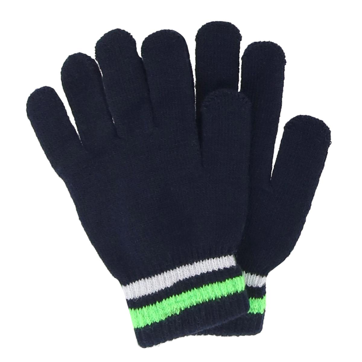 Polar Wear Girl's 3-6 Color Block Winter Beanie Scarf and Gloves Set - Picture 8 of 9