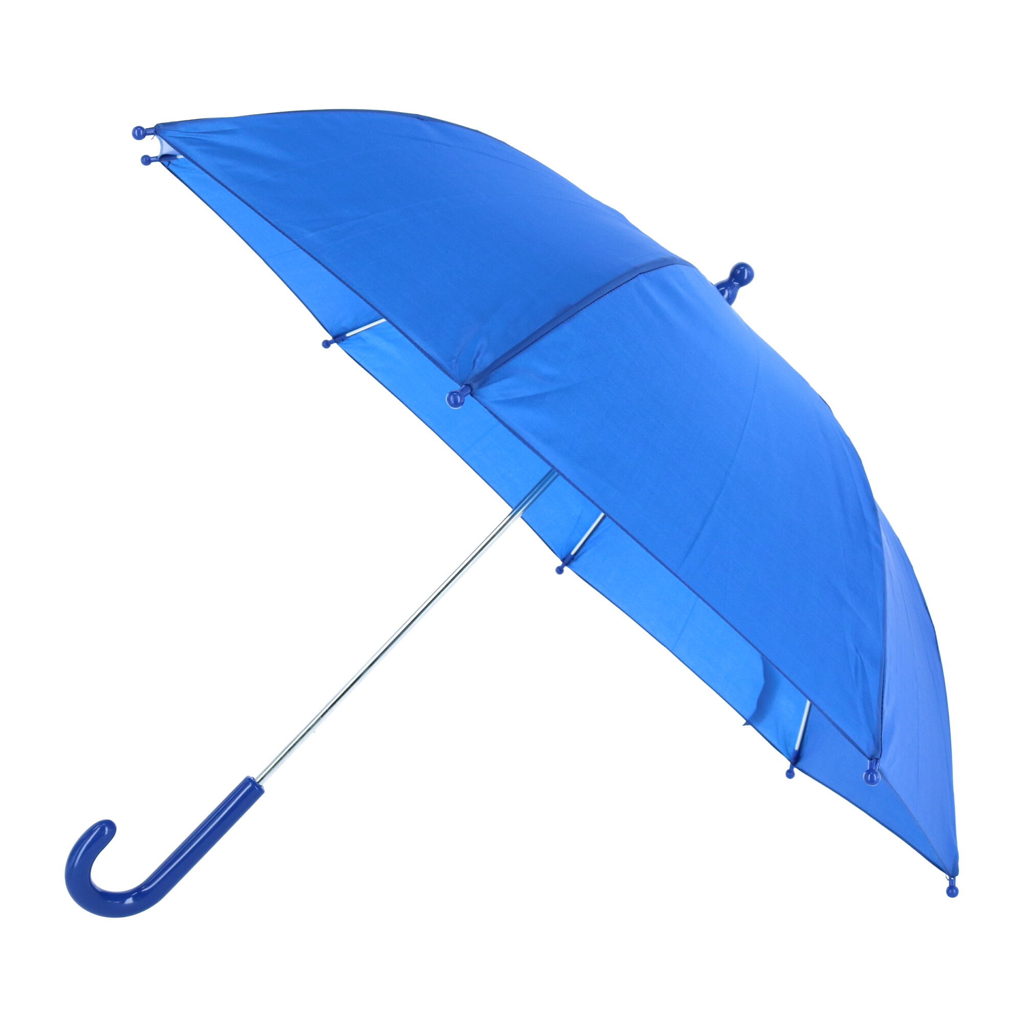 iRain Kid's Solid Color Stick Umbrella with Hook Handle - Picture 12 of 13