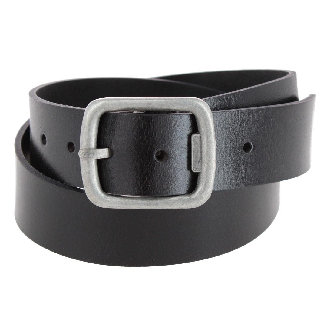 Stone Mountain Men’s Leather Belt with Bottle Opener Buckle