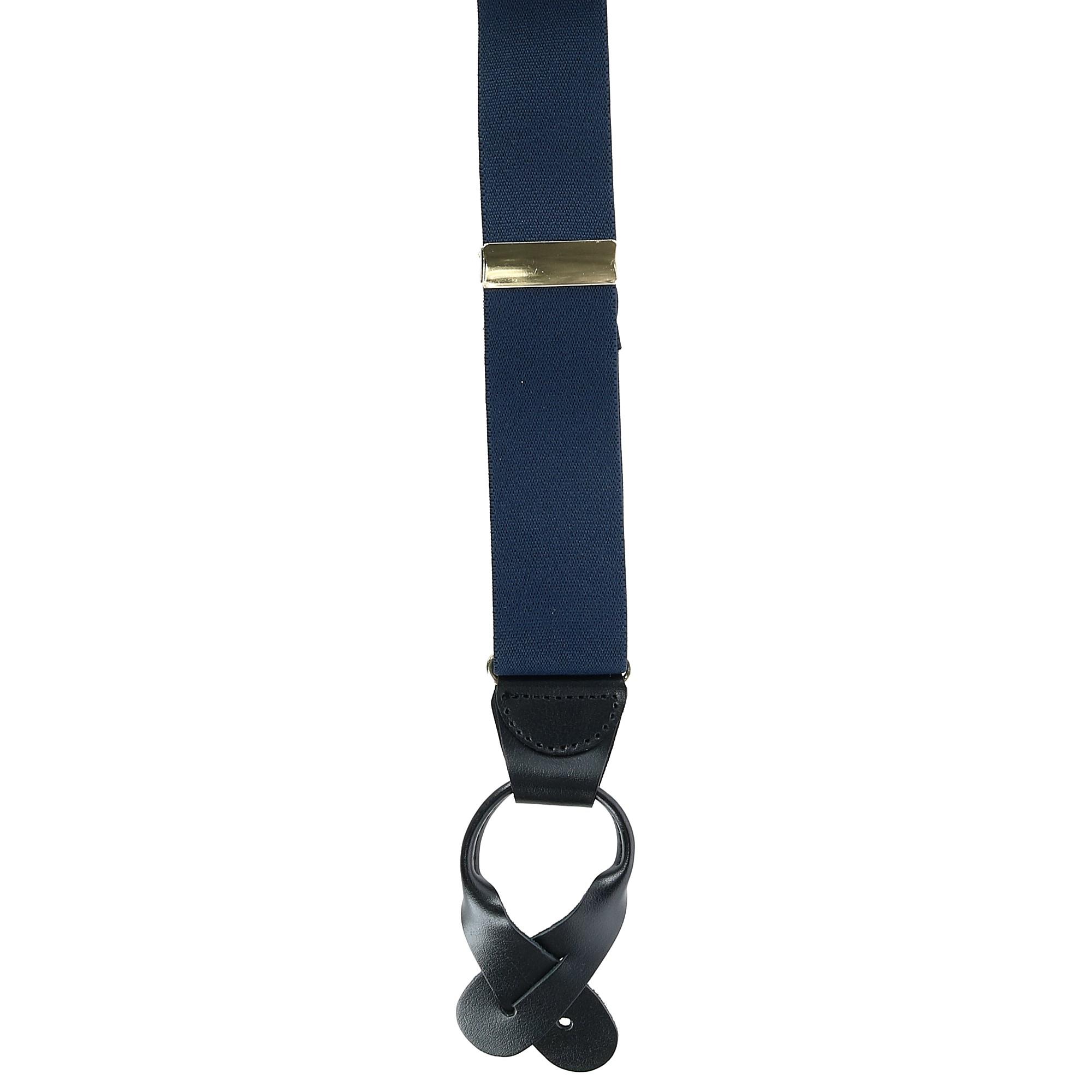 CTM Men's Elastic Button End Suspenders - Picture 22 of 22