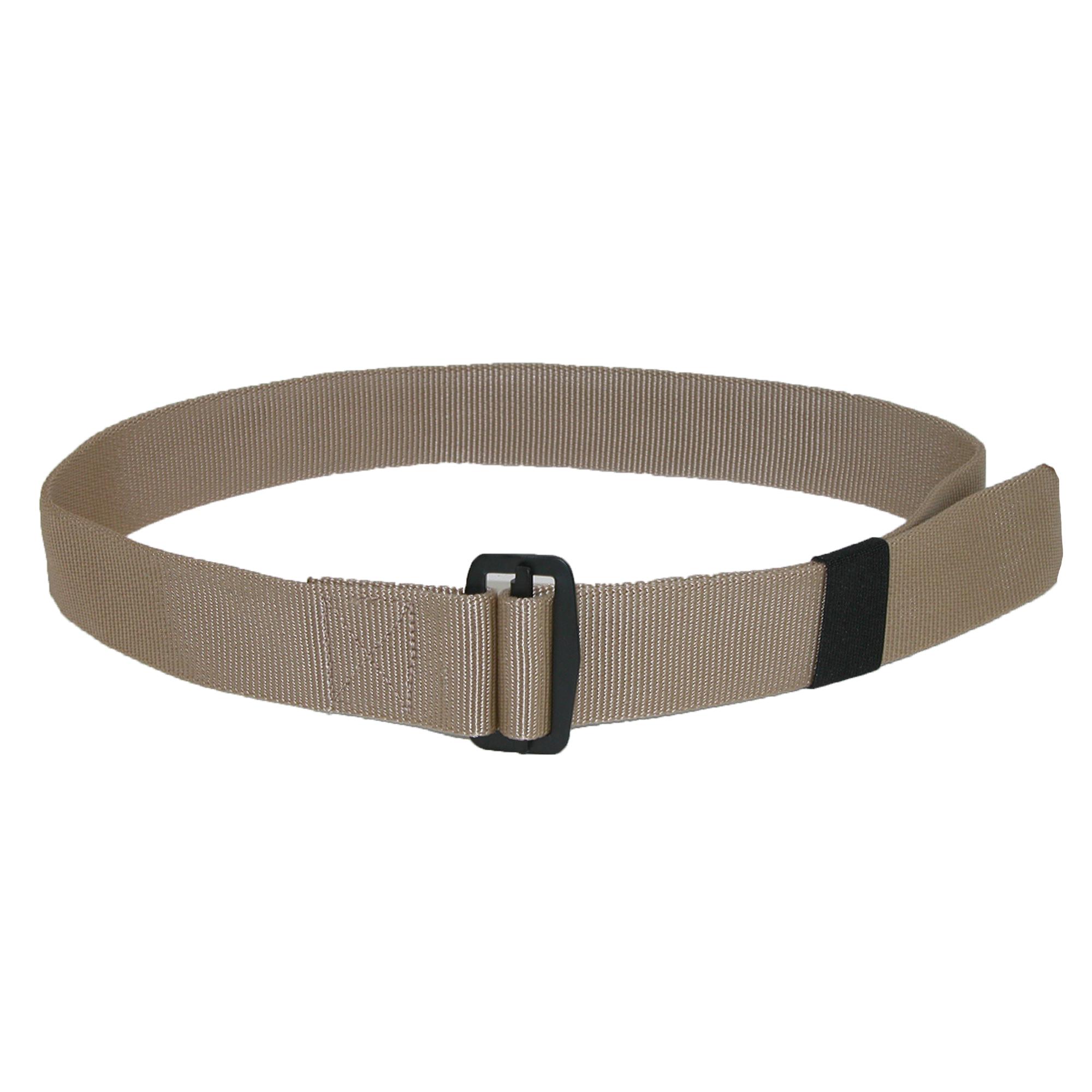 Pack of 3 CTM Mens Big /& Tall Belt with Flip Top Nickel Buckle