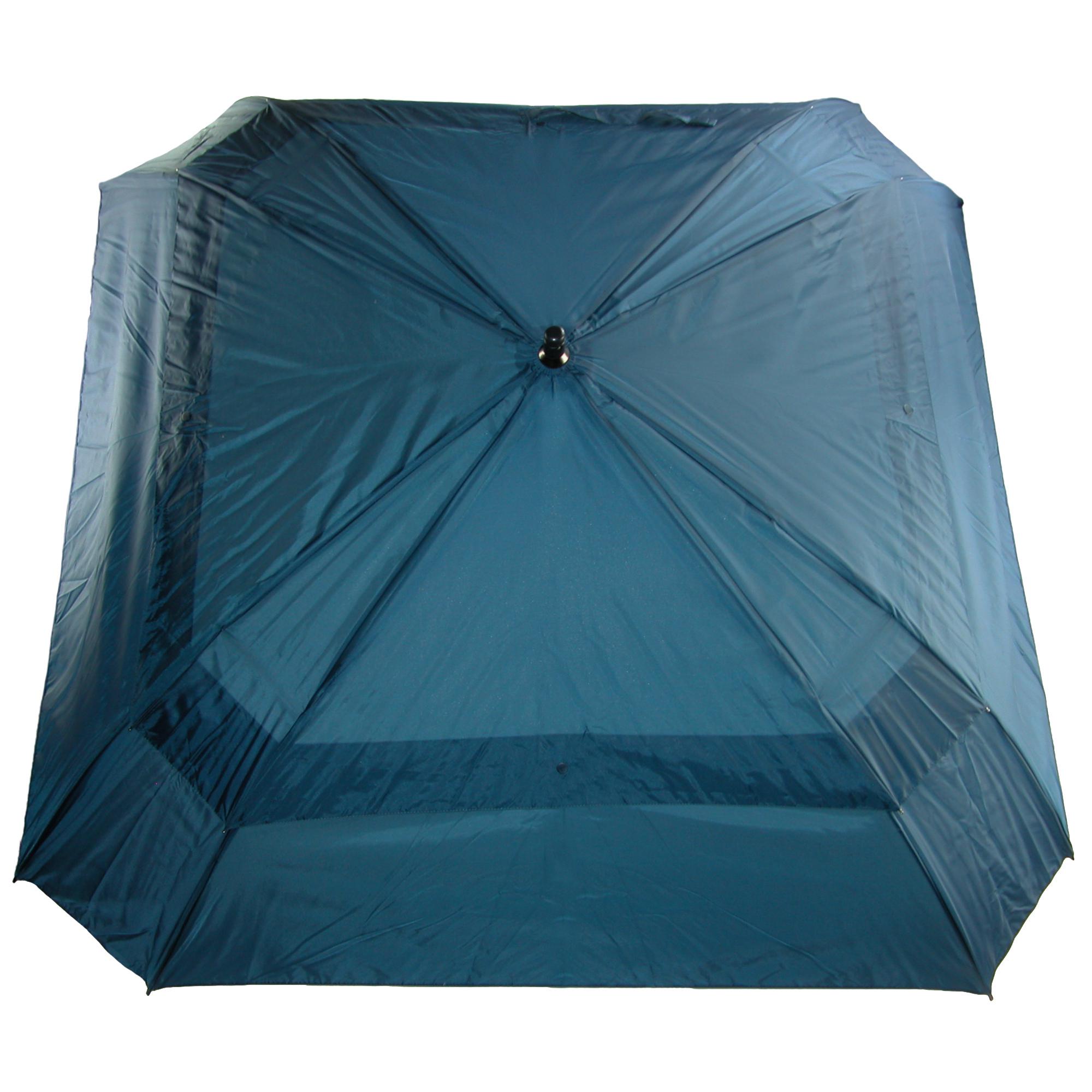 New ShedRain WindPro Solid Vented Automatic Open Square Golf Umbrella eBay