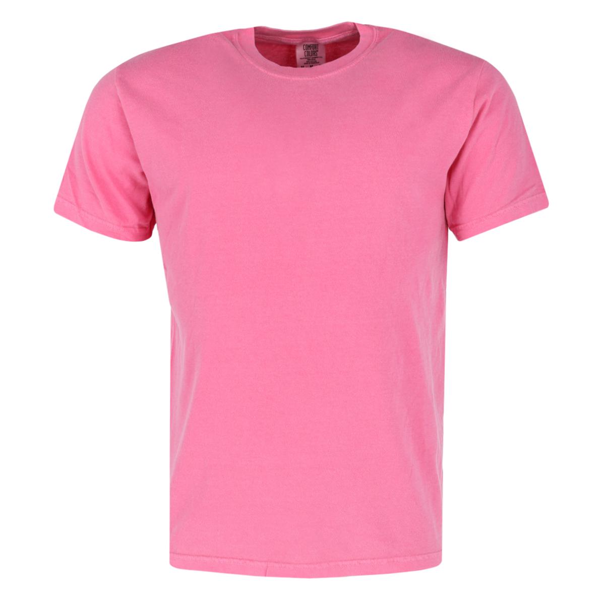 Comfort Colors Men's Washed Dyed Short Sleeve T-Shirt - Crunchberry