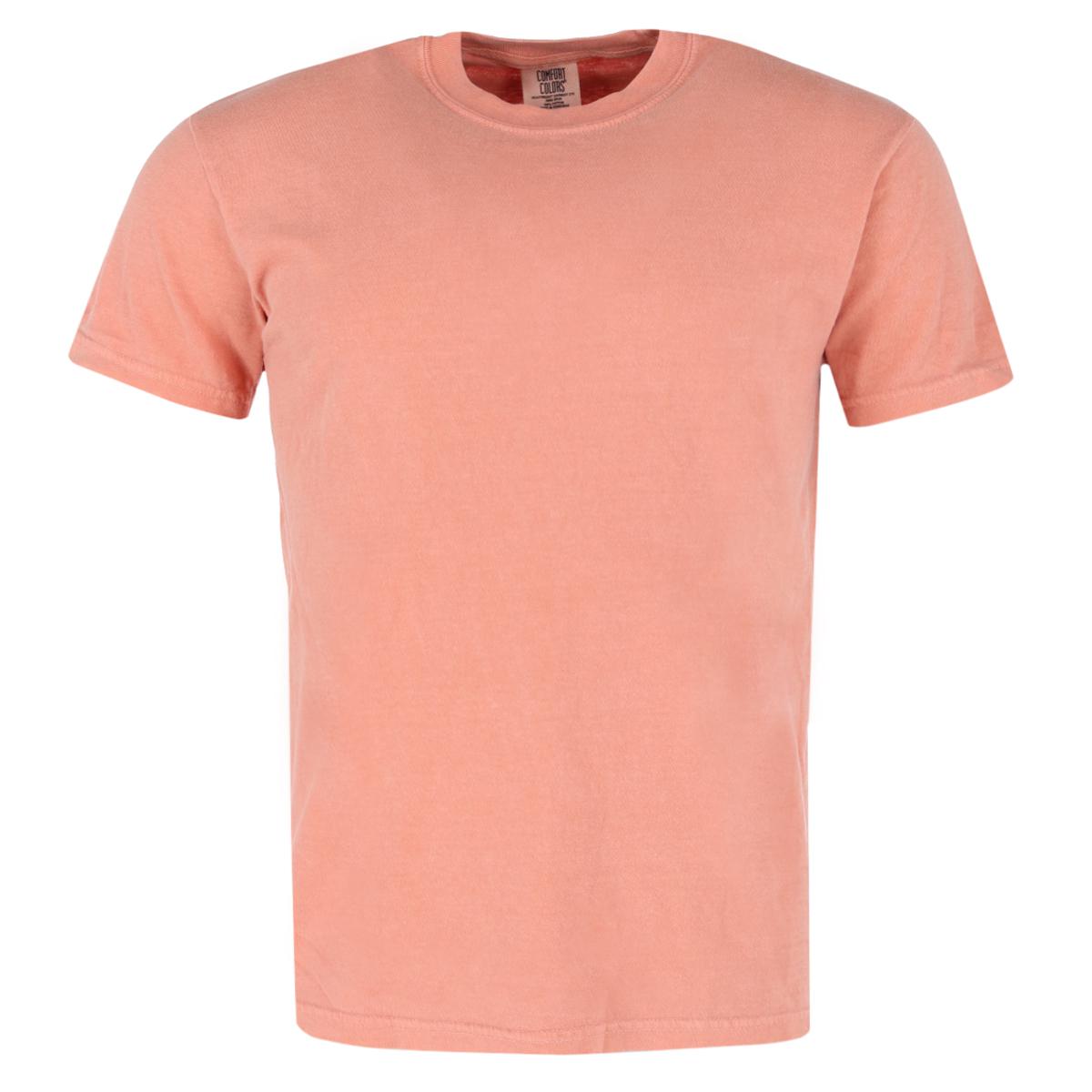 New CTM Men's Big & Tall Comfort Colors Dyed Short Sleeve T-Shirt - Picture 5 of 6