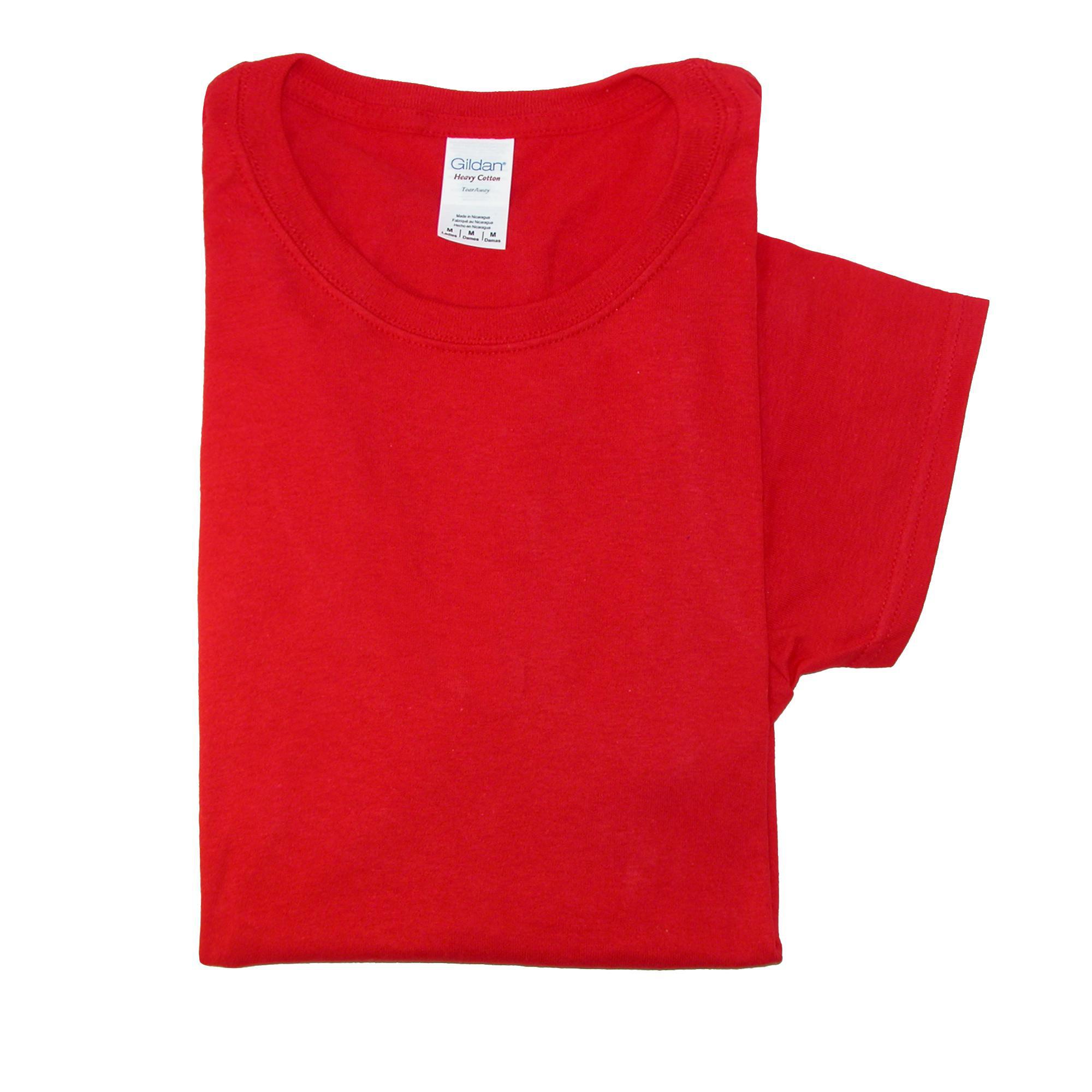Gildan Women Cotton Crew Neck T Shirt - Picture 8 of 14