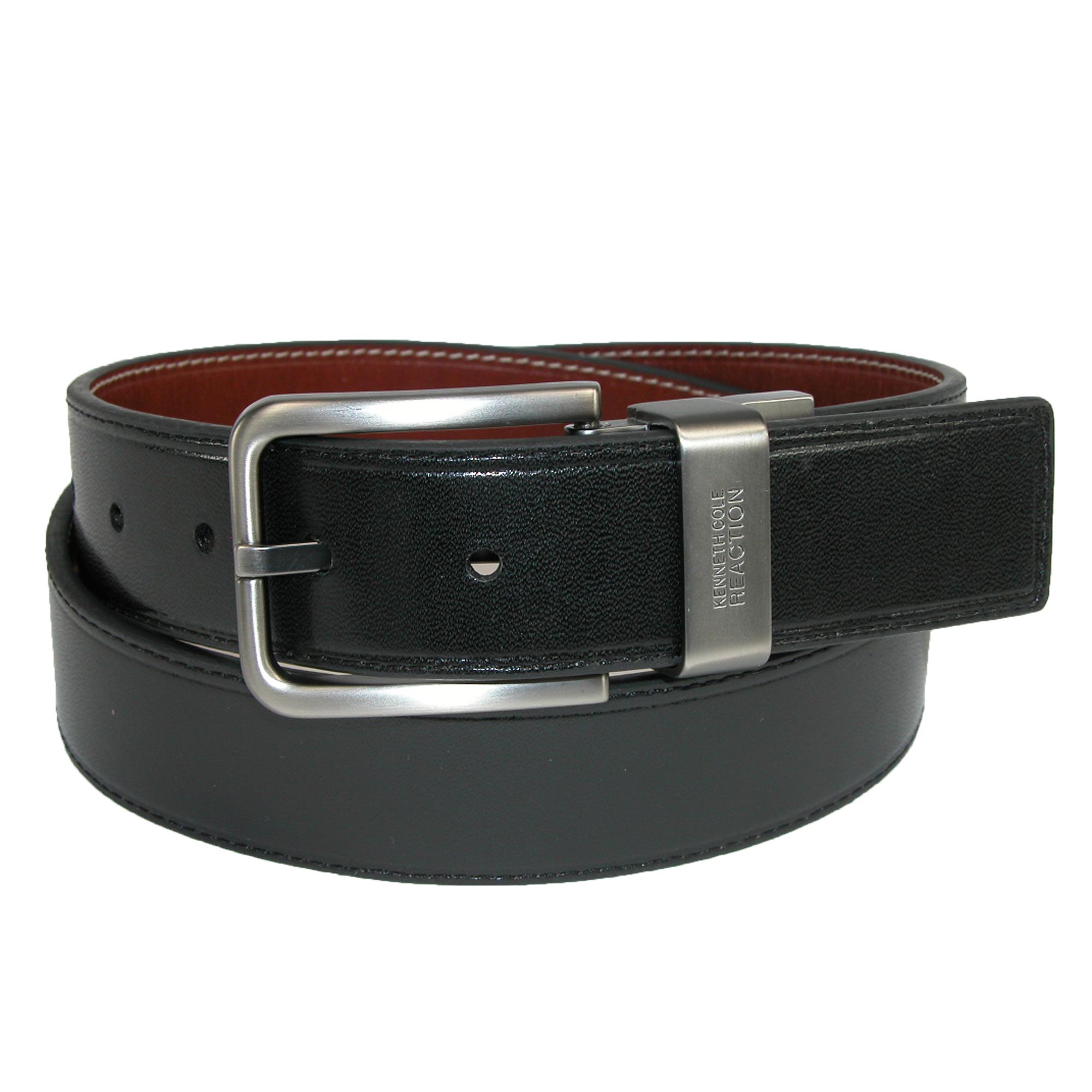 Kenneth Cole Reaction Men's Big & Tall Oil Tanned Reversible Belt
