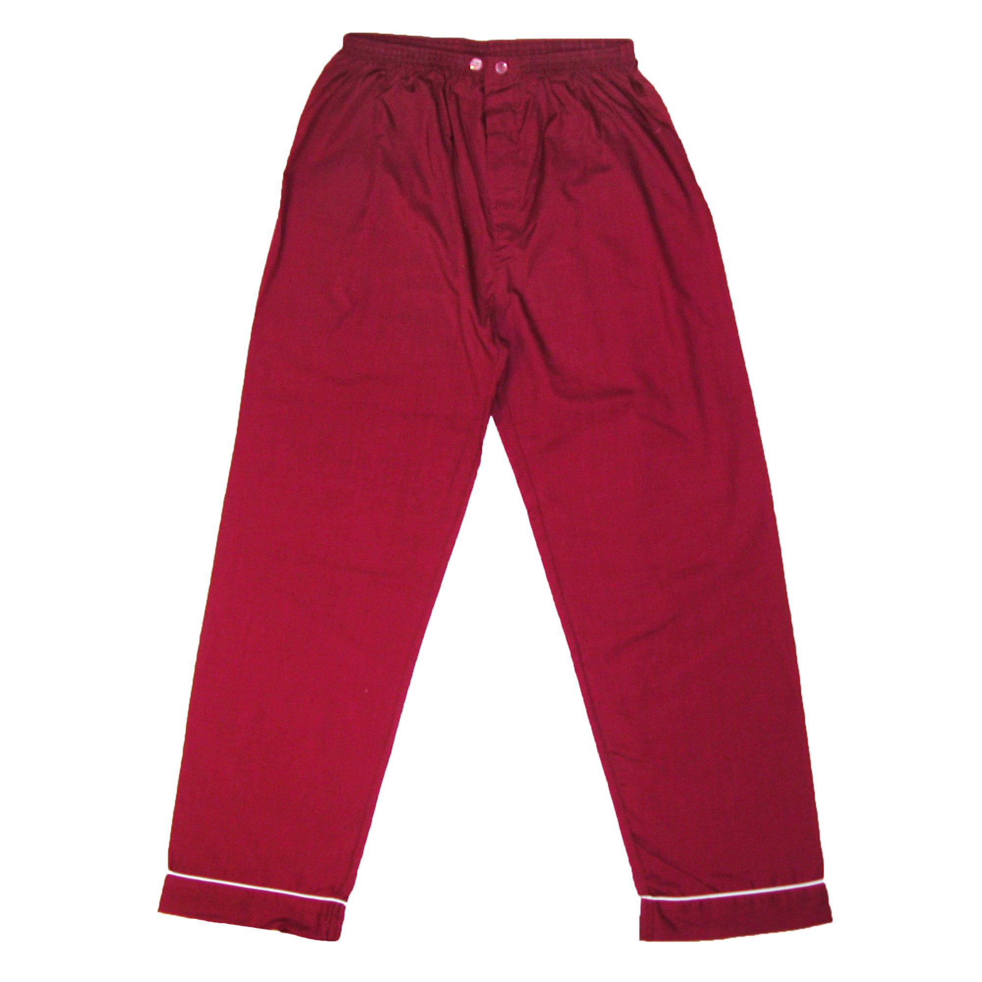 Ten West Apparel Men's Short Sleeve Long Leg Solid Pajama Set - Picture 9 of 10