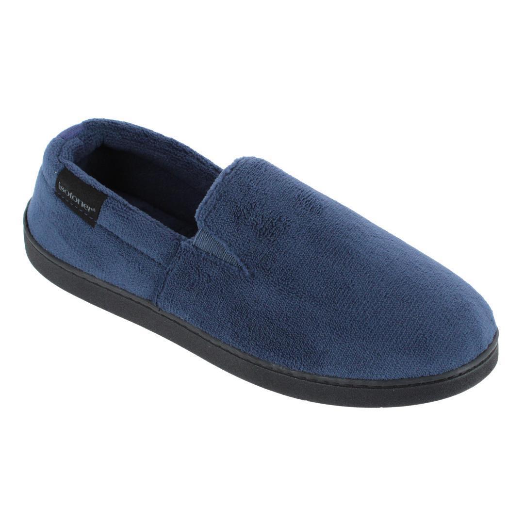 Isotoner Men's Microterry Jake Closed-Back Slippers