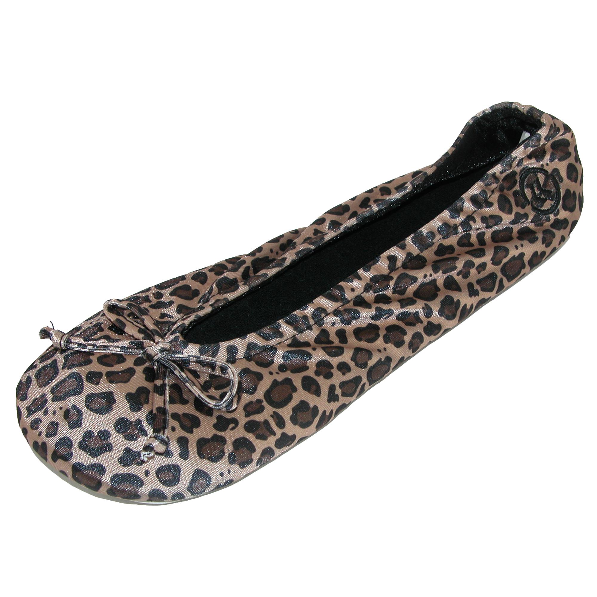 New Isotoner Women's Satin Classic Ballerina Slippers (Pack of 2) - Picture 7 of 11