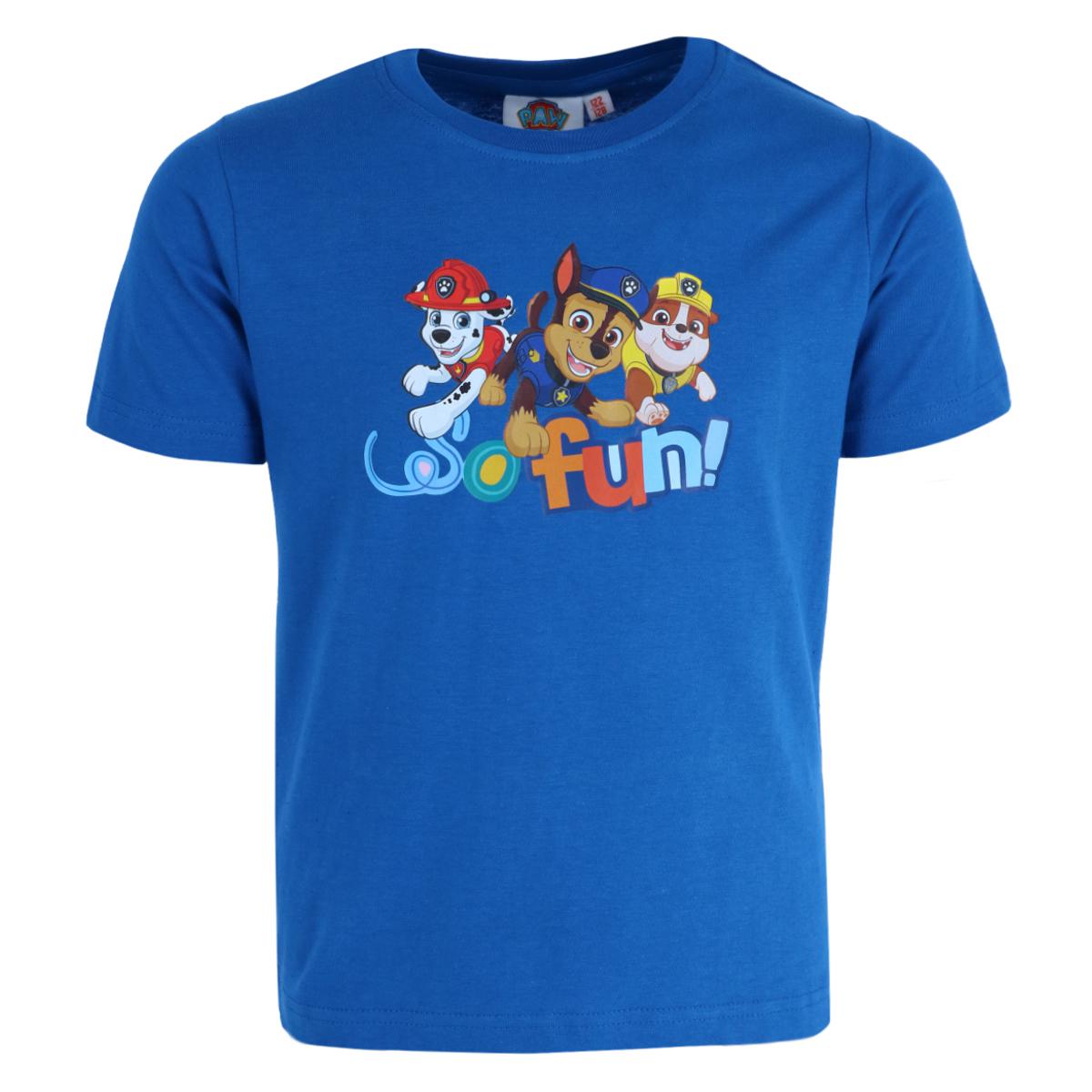 Textiel Trade Boy's Paw Patrol Short Sleeve and Shorts Pajama Set - Picture 4 of 10