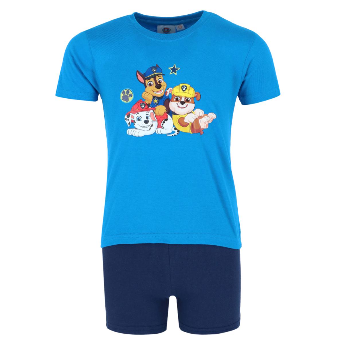 Textiel Trade Toddler Boy's Paw Patrol Short Sleeve and Shorts Pajama
