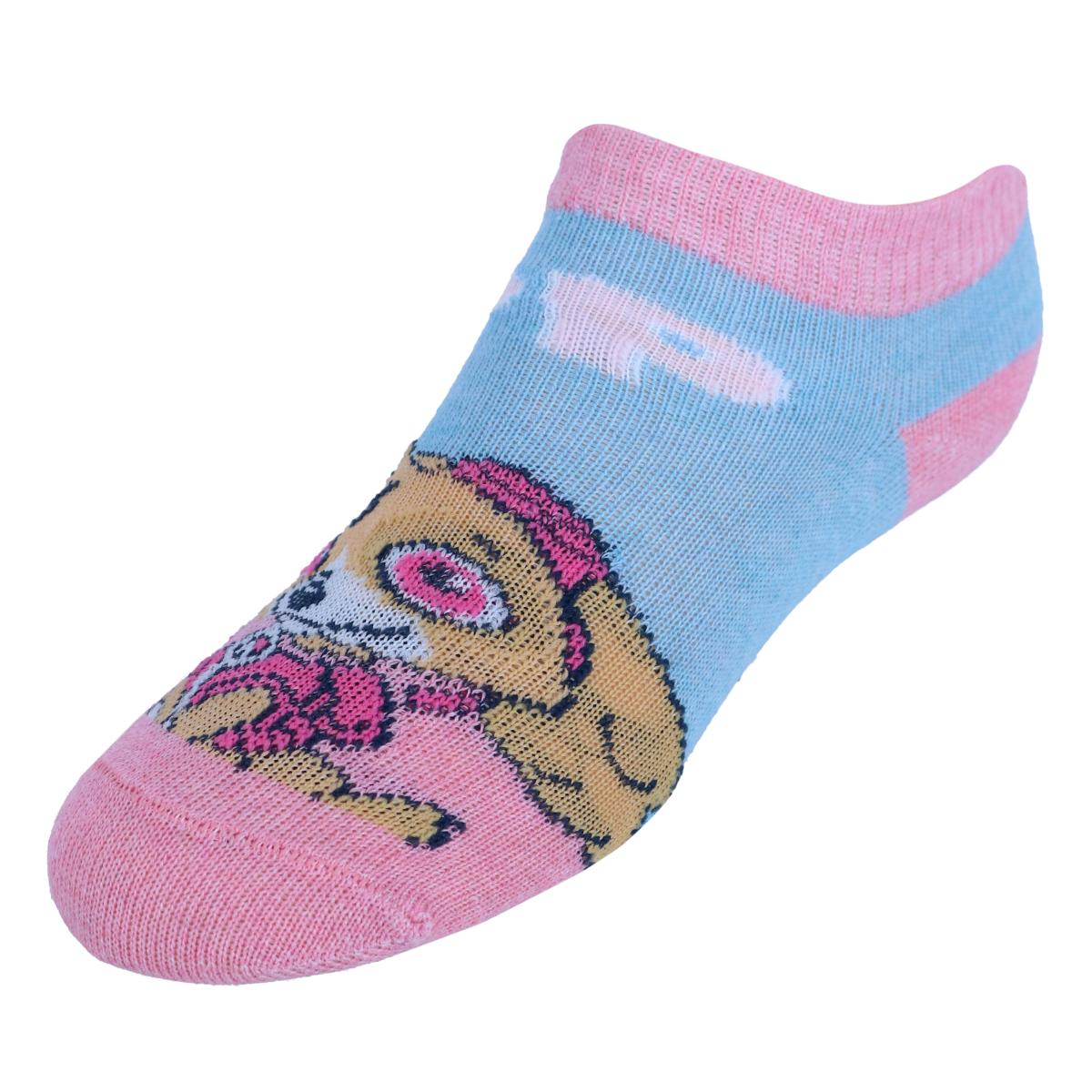 Textiel Trade Kid's Nickeloden's Paw Patrol Skye Rules Sneaker Socks (Pack of 3) - Picture 5 of 9