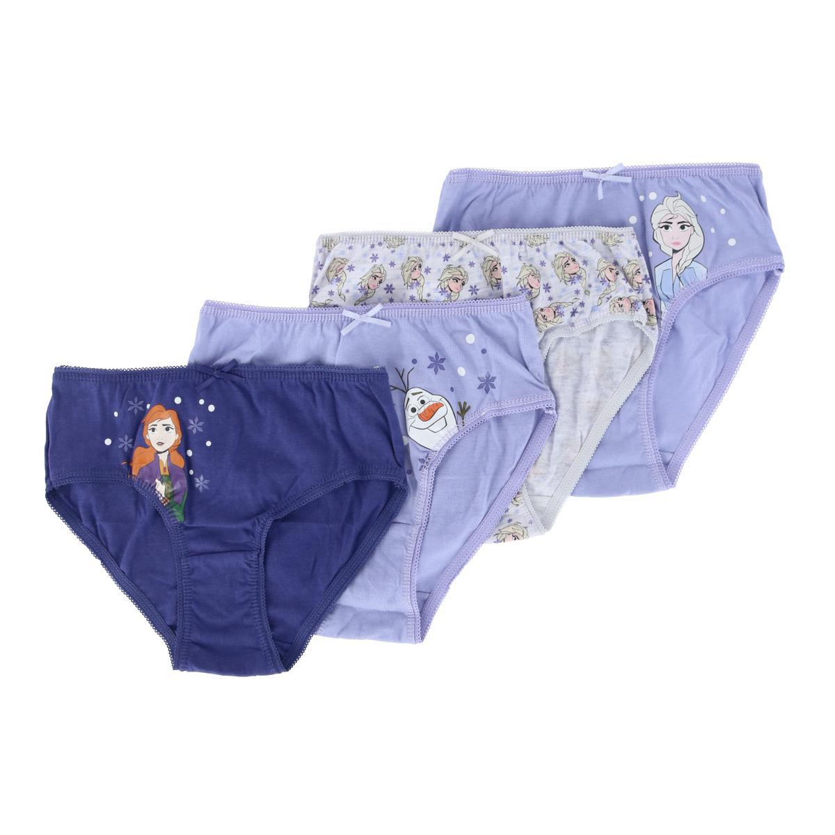 Textiel Trade Girl's Disney Frozen Briefs (Pack of 4)