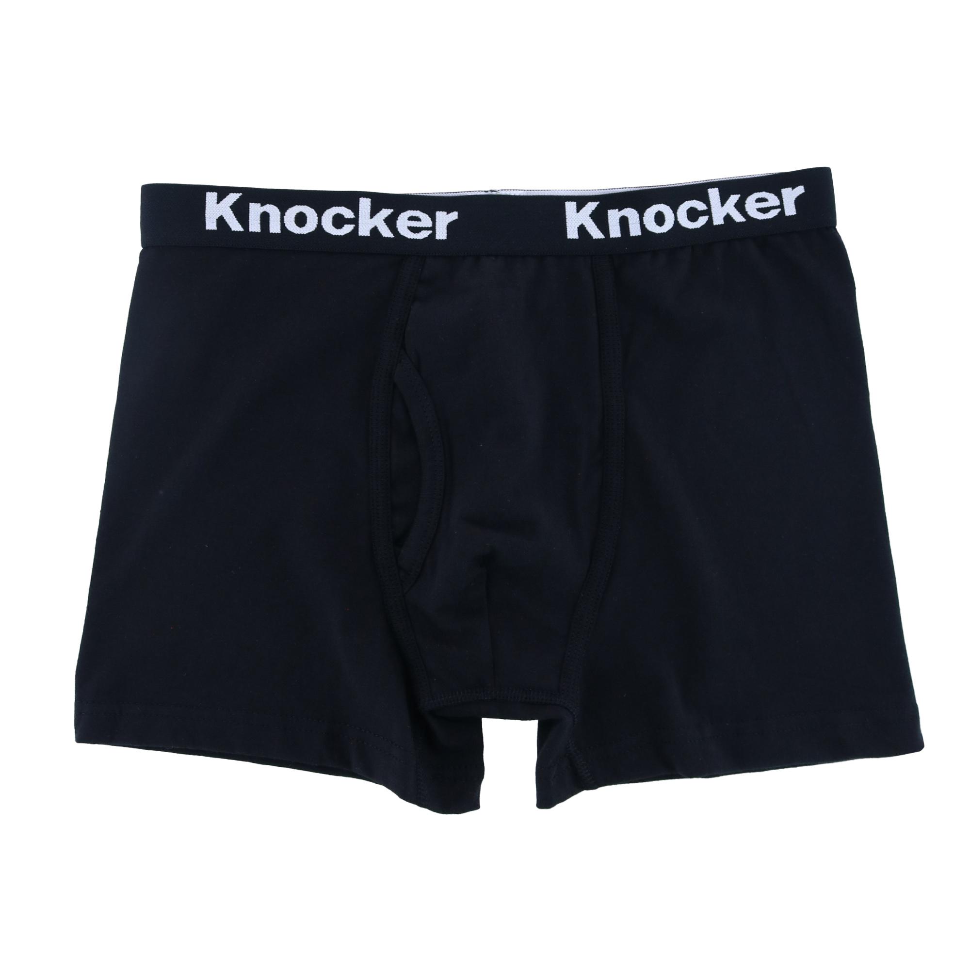 New Knocker Men's Extended Size Boxer Briefs with Contrasting Trim - Picture 7 of 11