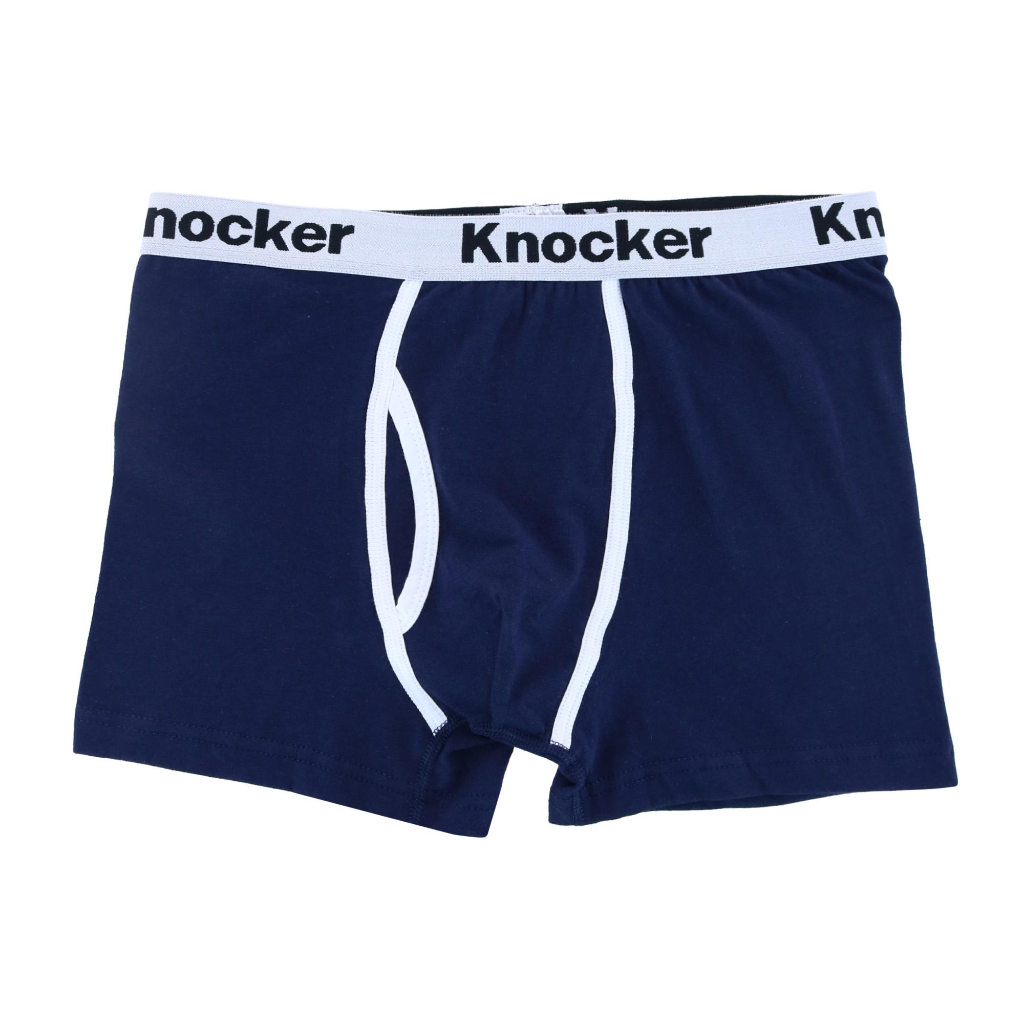 New Knocker Men's Extended Size Boxer Briefs with Contrasting Trim - Picture 9 of 11