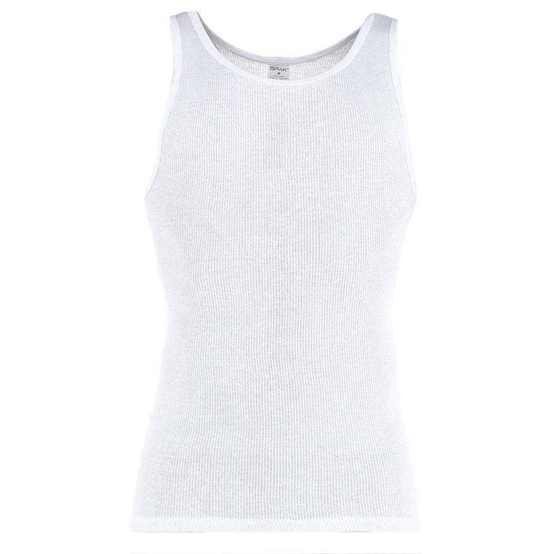 Knocker Men's SPAK White Basic A-Shirts (3 Pack)