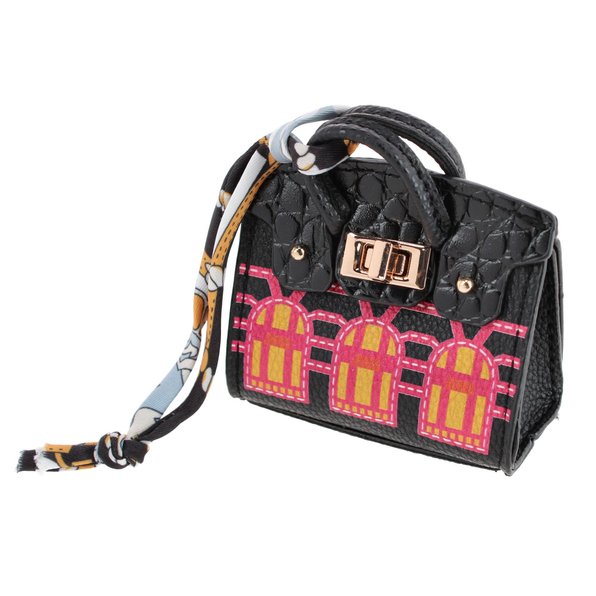 CTM Womens Premium Faux Leather Fashion Bag Bag Charm - 21$