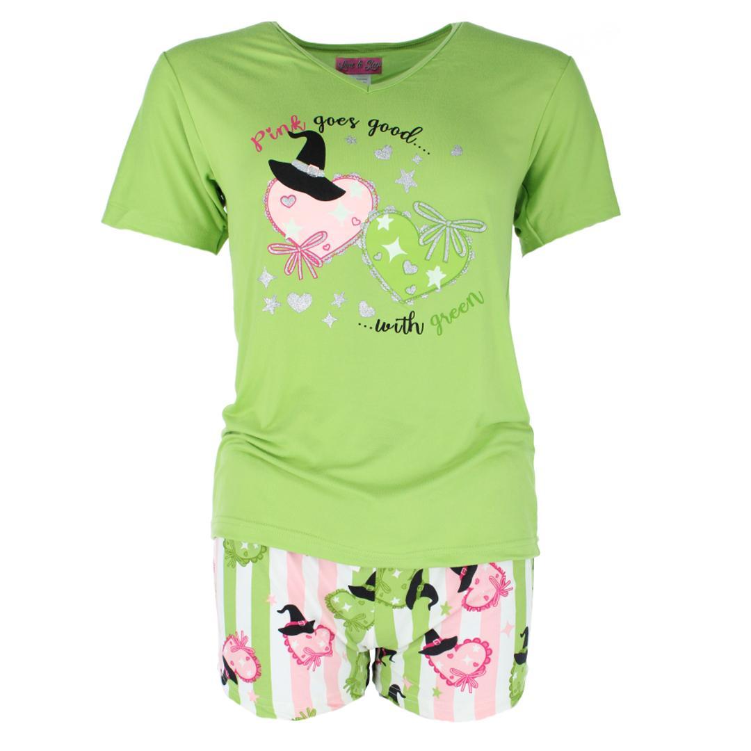 Love to Sleep Women's Wicked: For Good Comfy Short Sleep Set