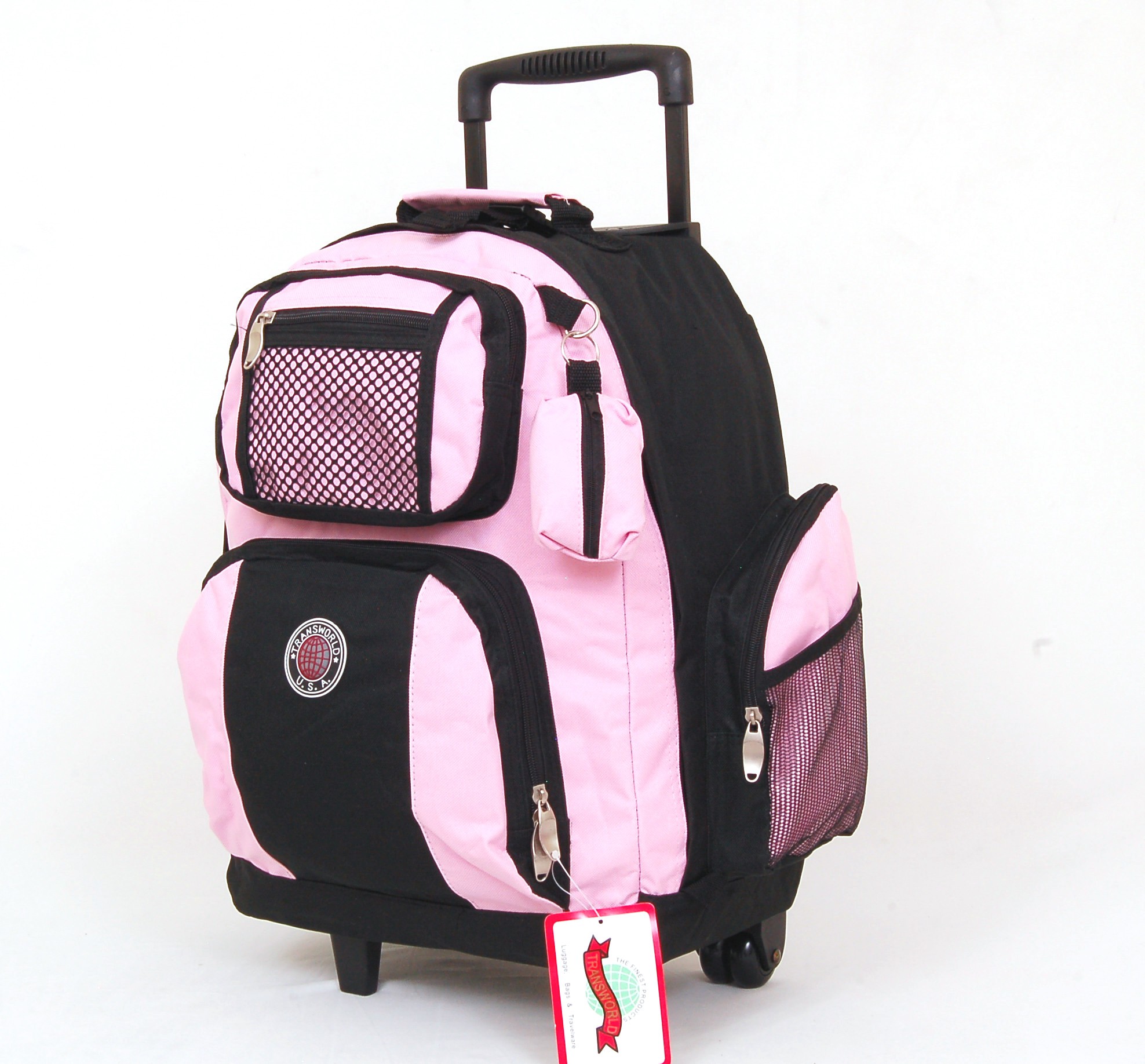 matching backpack and luggage