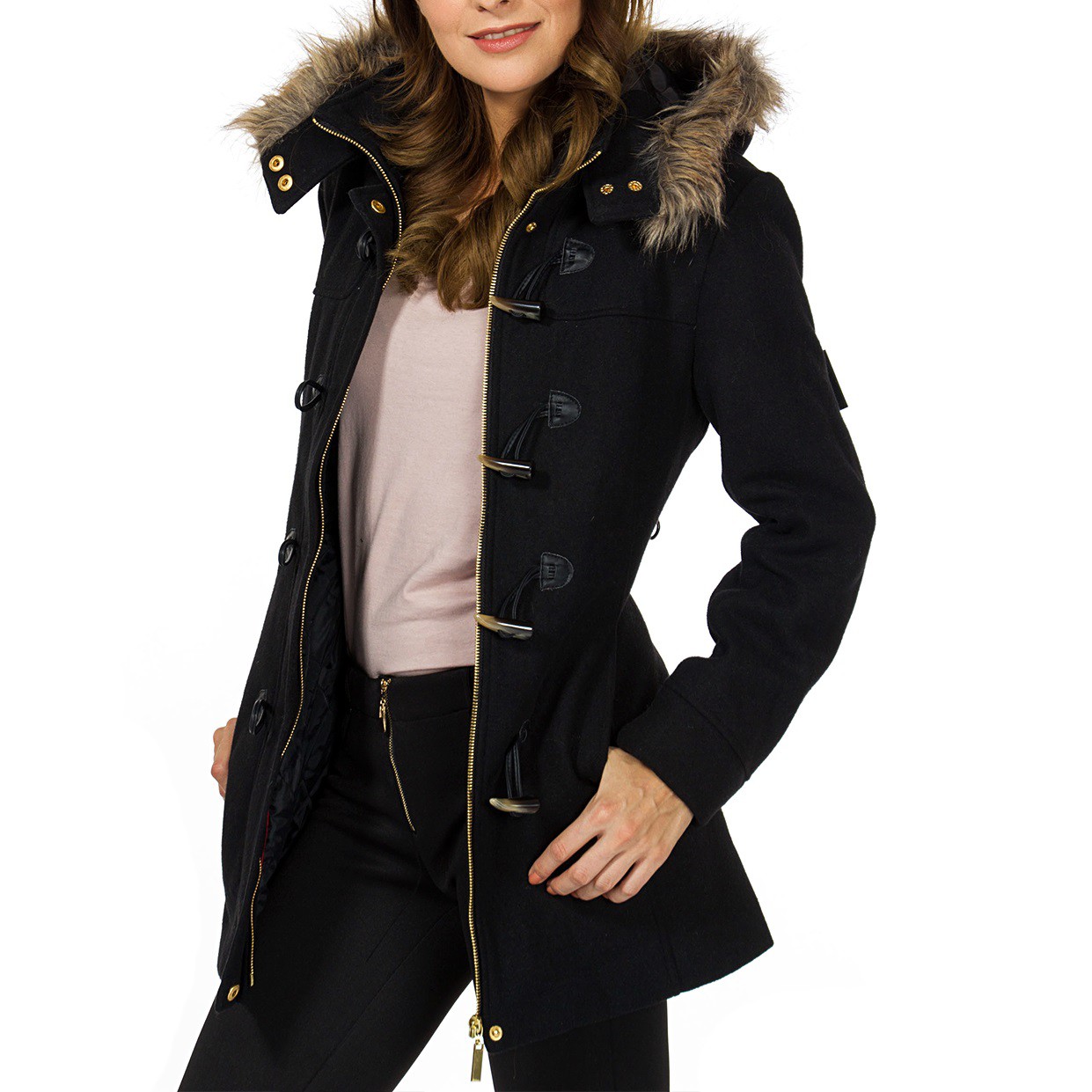 Womens Hooded Parka Fur Trim at Ernest Stockton blog