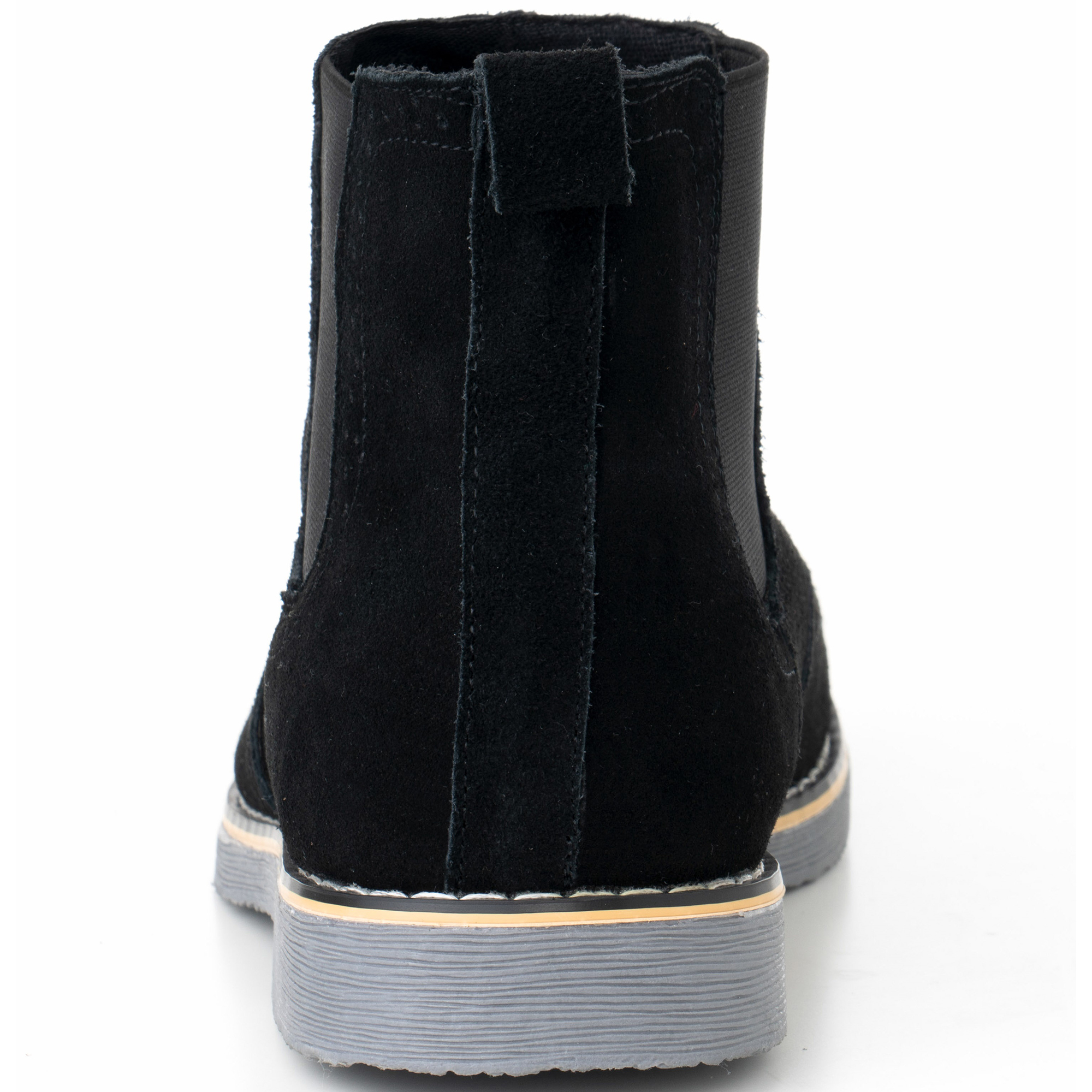 Alpine Swiss Mens Chelsea Boots Genuine Suede Dress Ankle 