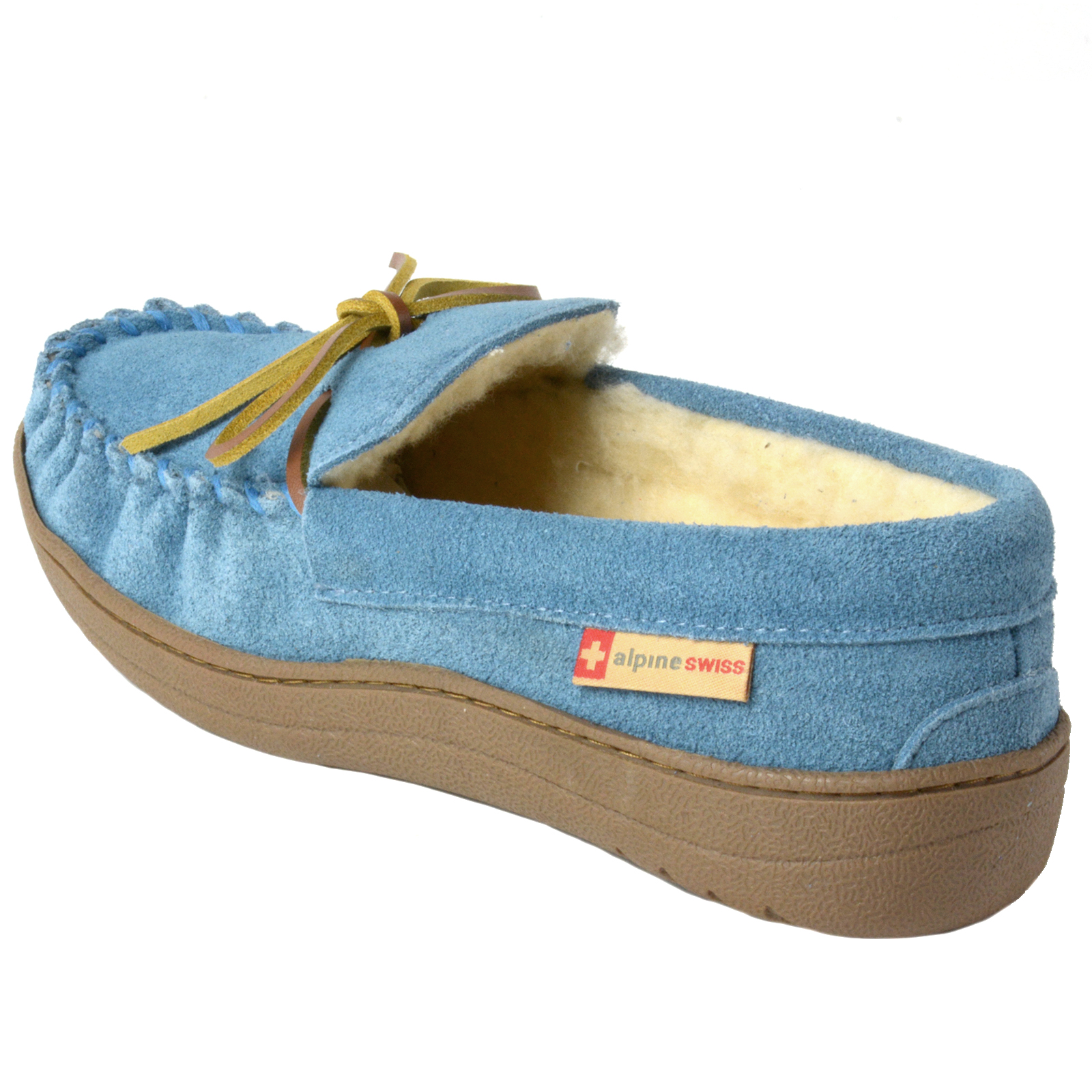 thumbnail image 2 of Moccasin Slippers Womens Slipper Shoes Comfortable Lam Moccasins With 2 of 10
