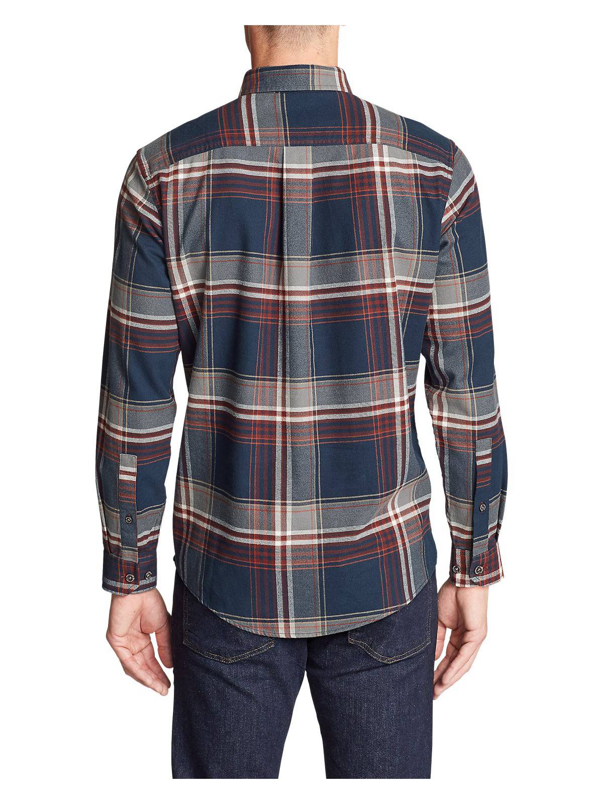 Eddie Bauer Men's Eddie's Favorite Flannel Classic Fit Shirt Plaid eBay