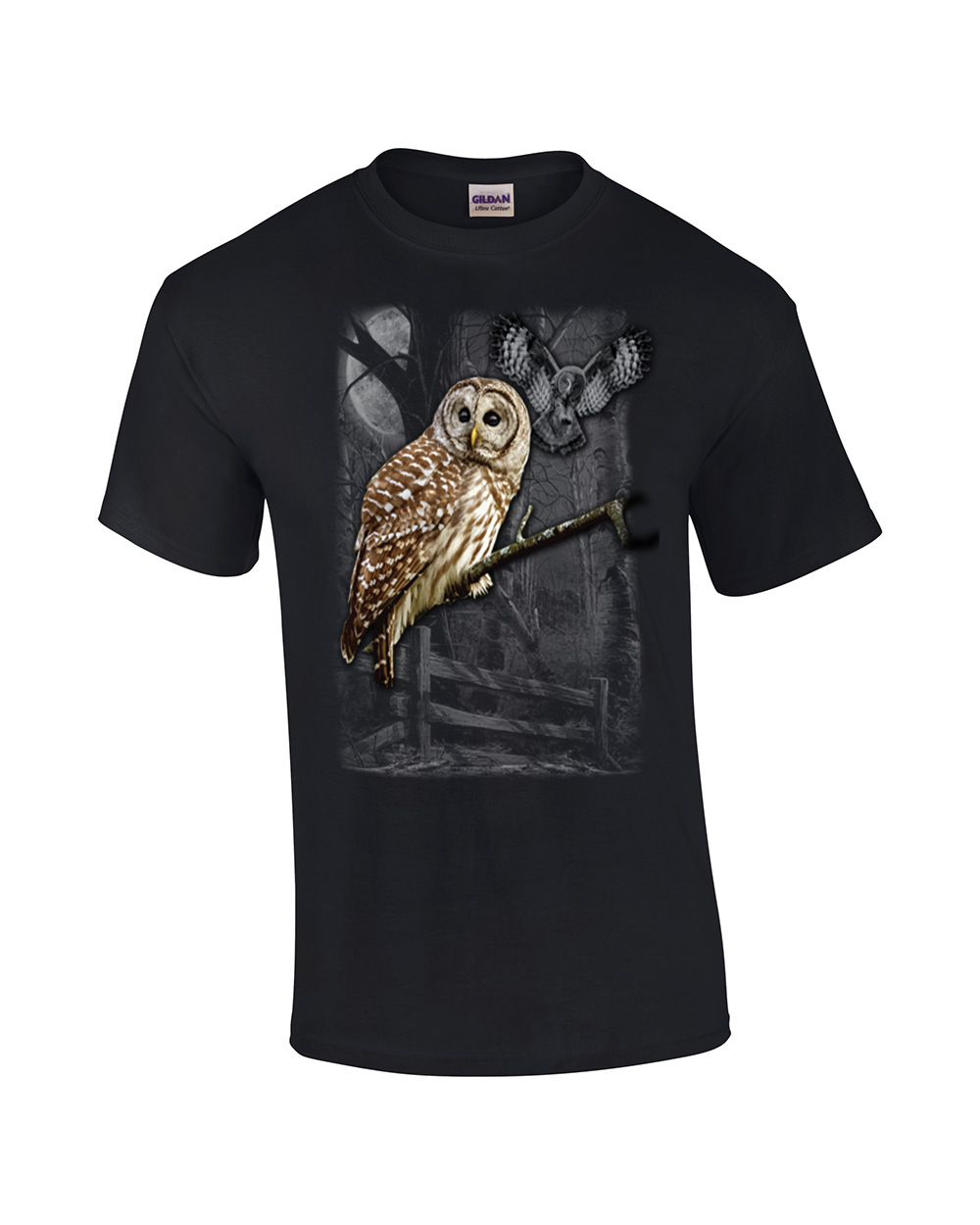 Owl Wilderness Adult Tee Shirt Military - Bild 10 von 43