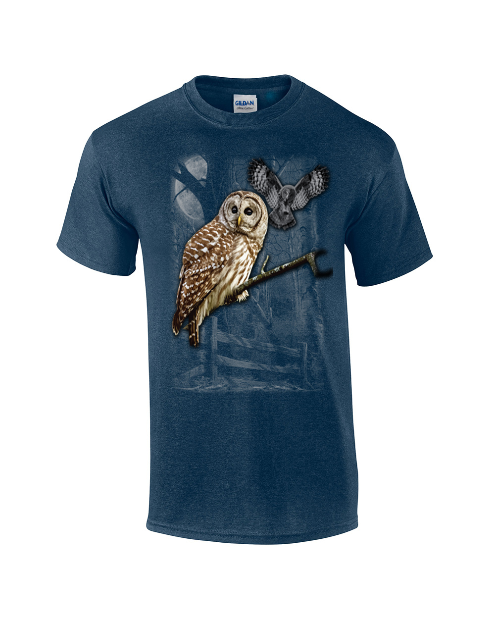 Owl Wilderness Adult Tee Shirt Military - Bild 18 von 43