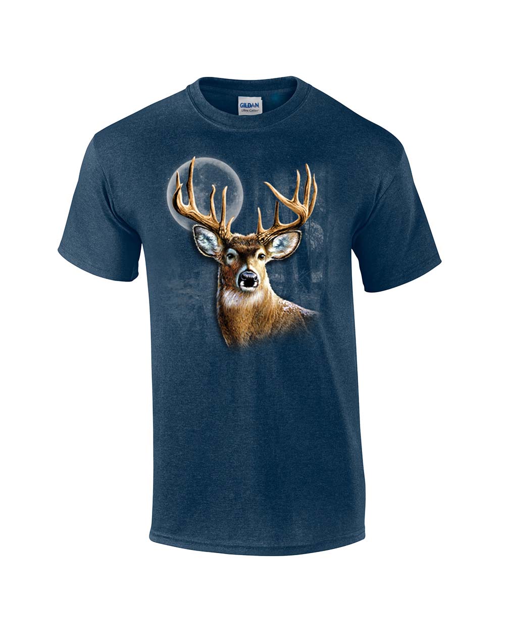 Camiseta militar Whitetail Deer in Wilderness para adultos - Imagen 15 de 22