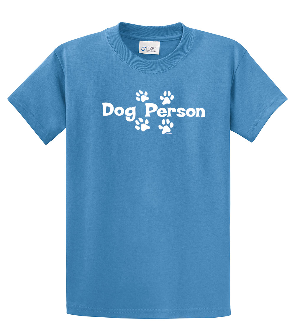 Dog Person Pawprints Puppy Great Dog Lover Unisex Adult Short Sleeve T-shirt - Picture 21 of 93