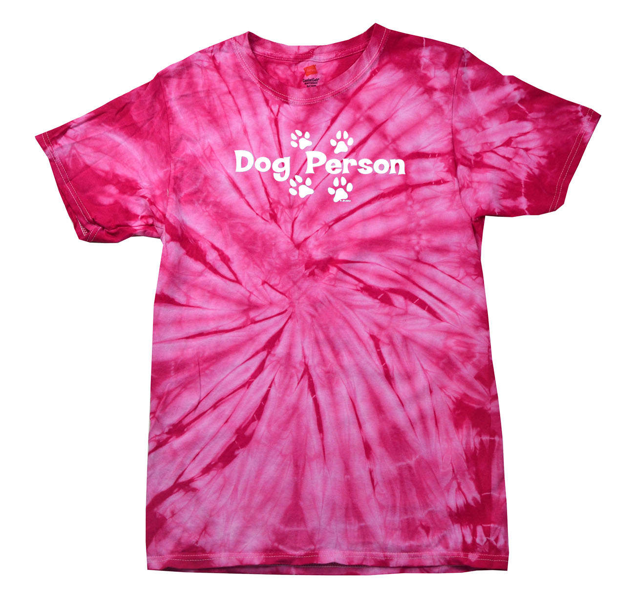 Dog Person Pawprints Puppy Great Dog Lover Unisex Adult Short Sleeve T-shirt - Picture 75 of 93