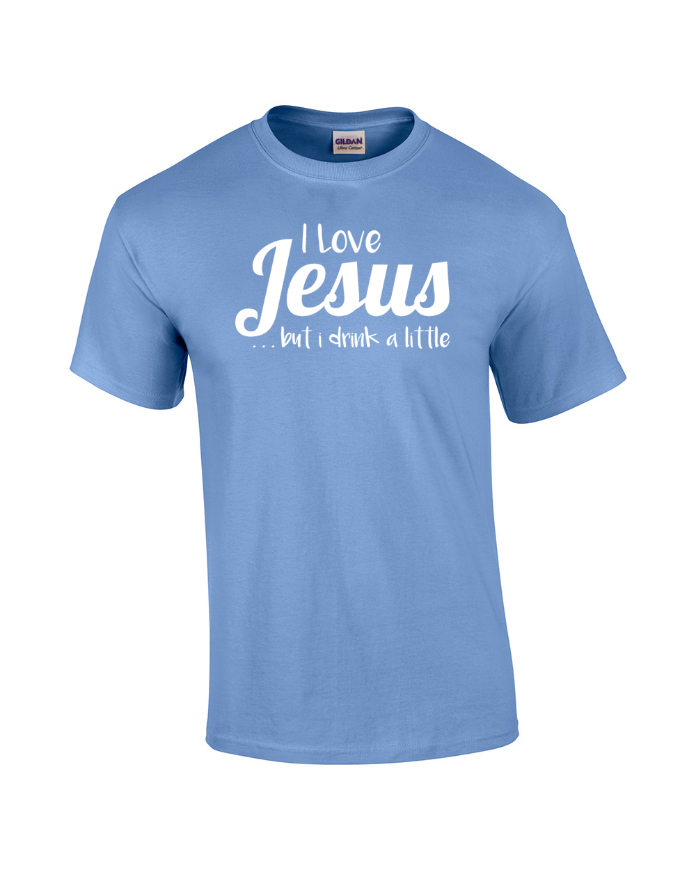 I Love Jesus But I Drink A Little Christian Tee Shirt Black - Bild 11 von 54