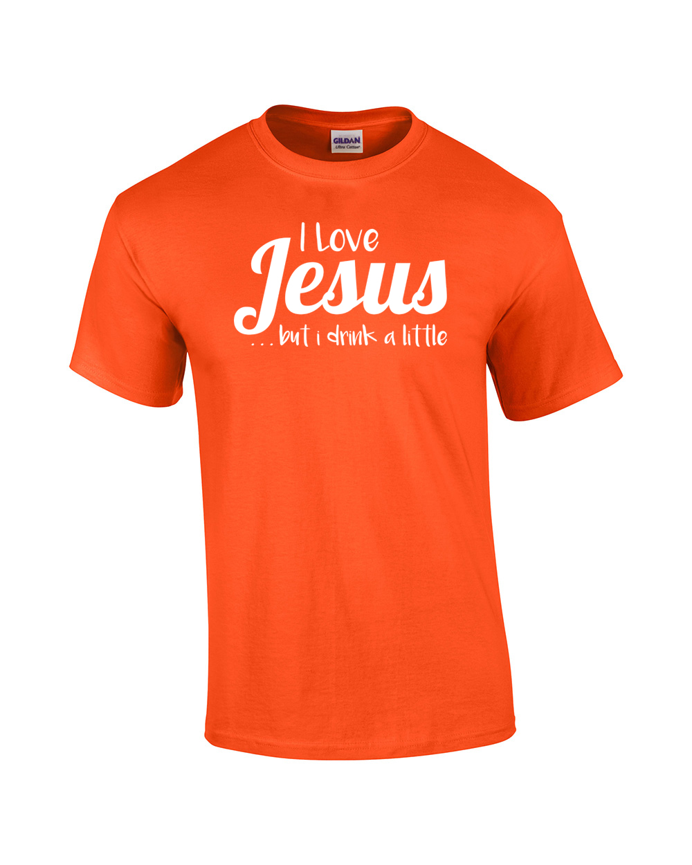 I Love Jesus But I Drink A Little Christian Tee Shirt Black - Bild 39 von 54