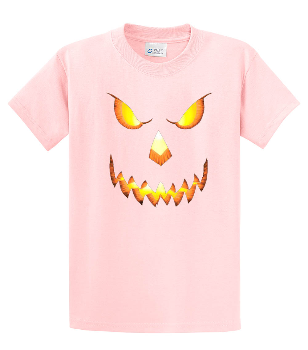 Halloween Scary Pumpkin Face Jack-o-lantern Trick-or-Treating Spooky Men's - Picture 61 of 156
