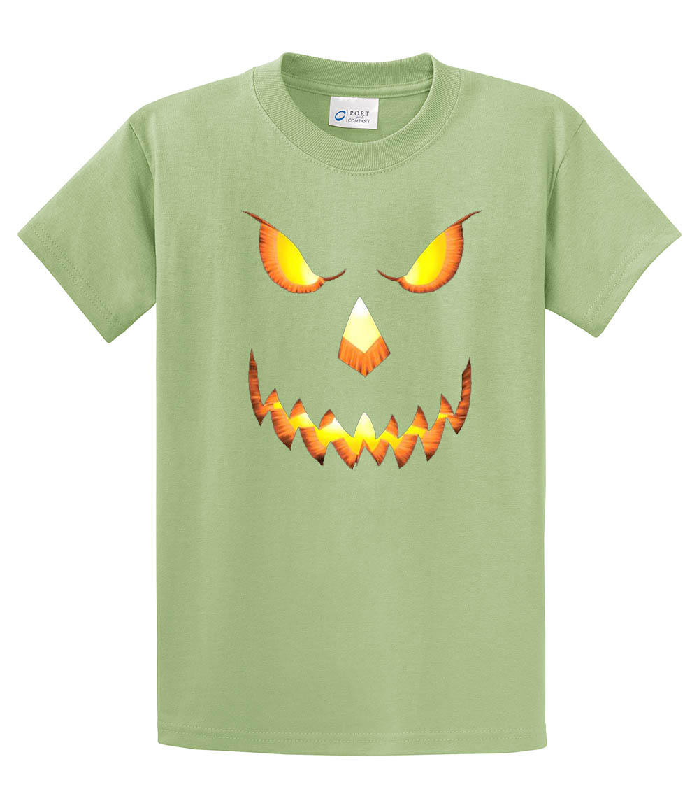 Halloween Scary Pumpkin Face Jack-o-lantern Trick-or-Treating Spooky Men's - Picture 109 of 156