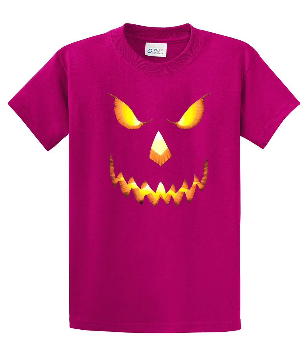 Halloween Scary Pumpkin Face Jack-o-lantern Trick-or-Treating Spooky Men's - Picture 37 of 156