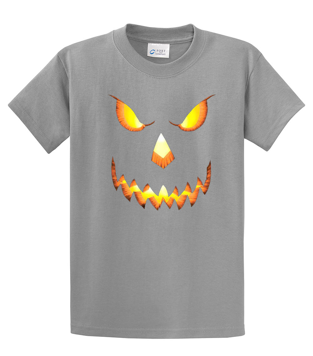 Halloween Scary Pumpkin Face Jack-o-lantern Trick-or-Treating Spooky Men's - Picture 133 of 156