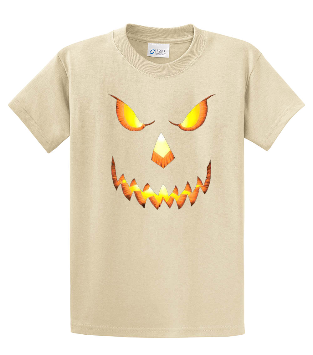 Halloween Scary Pumpkin Face Jack-o-lantern Trick-or-Treating Spooky Men's - Picture 139 of 156