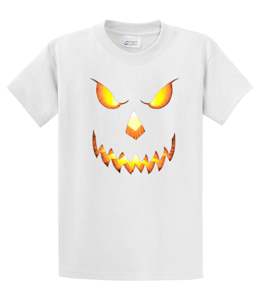 Halloween Scary Pumpkin Face Jack-o-lantern Trick-or-Treating Spooky Men's - Picture 145 of 156