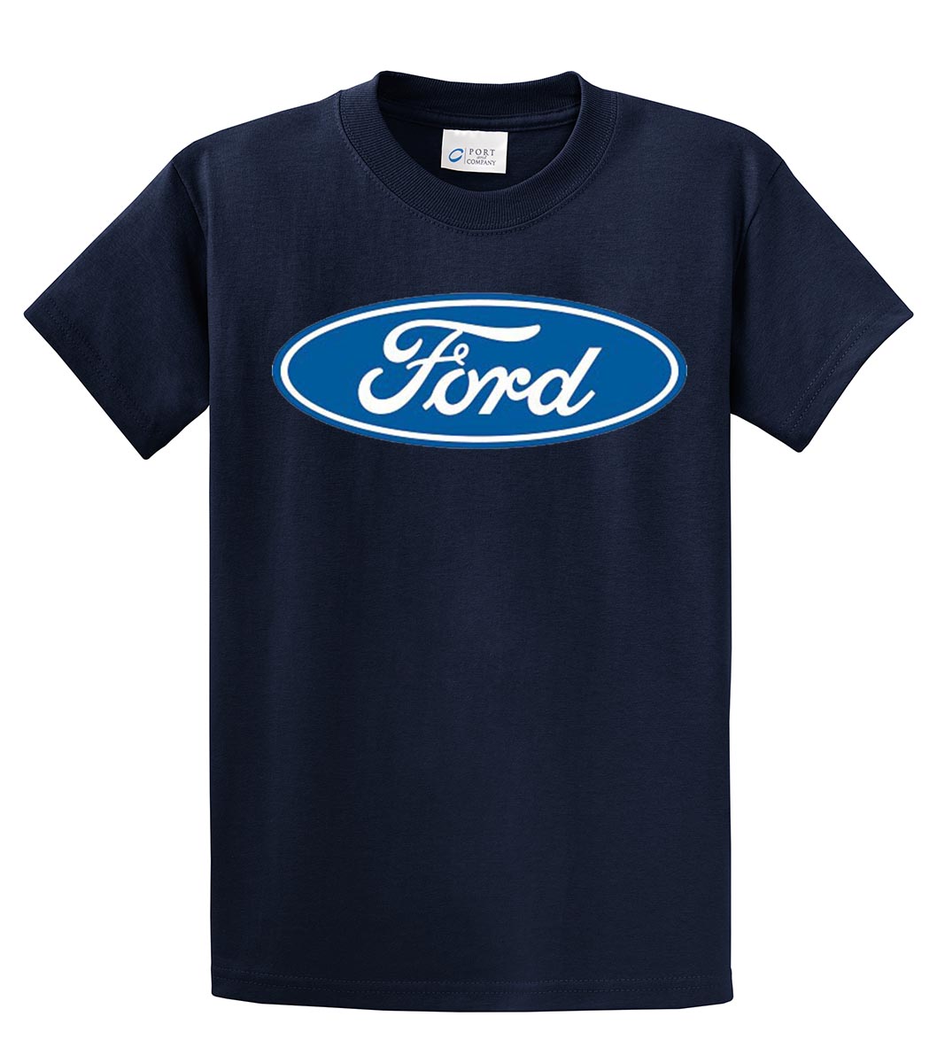 Ford Logo T-shirt Classic Ford Motor Company Youth Boys Car Racing Performance - Picture 59 of 97