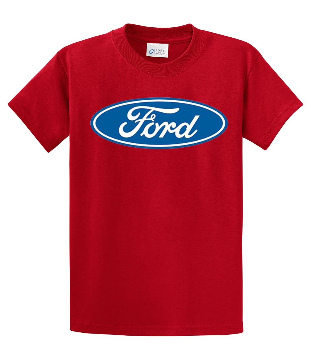 Ford Logo T-shirt Classic Ford Motor Company Youth Boys Car Racing Performance - Picture 75 of 97