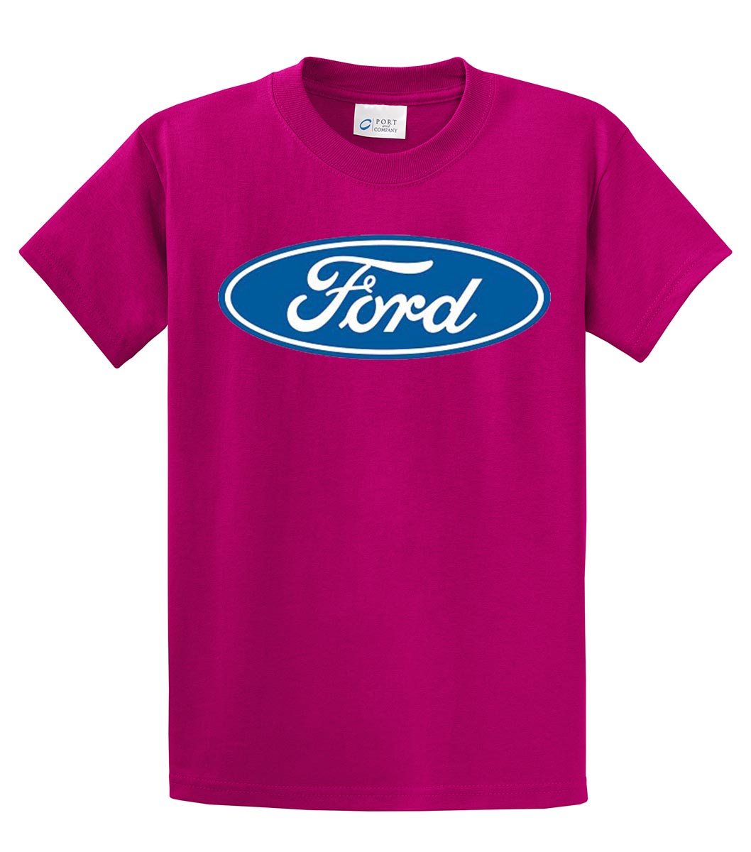 Ford Logo T-shirt Classic Ford Motor Company Youth Boys Car Racing Performance - Picture 83 of 97