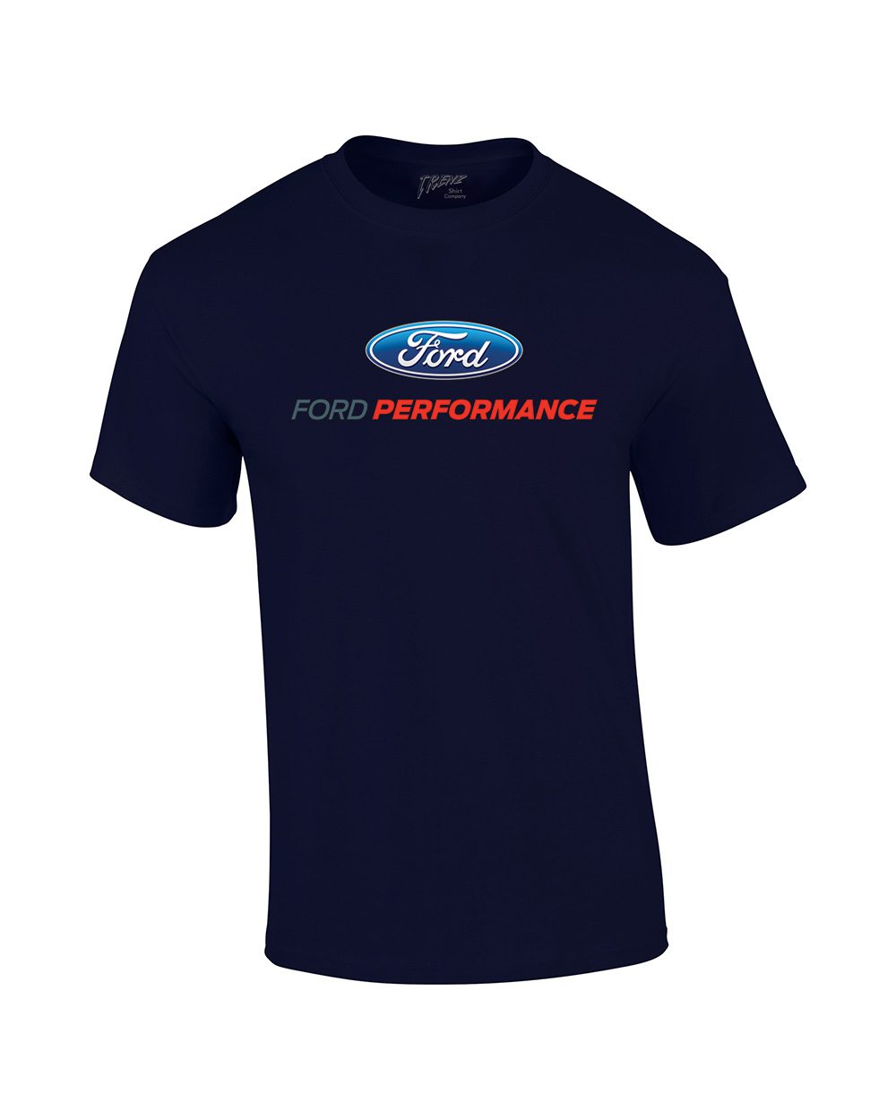 Ford Performance Logo Adult Tee Shirt Black - Picture 22 of 33