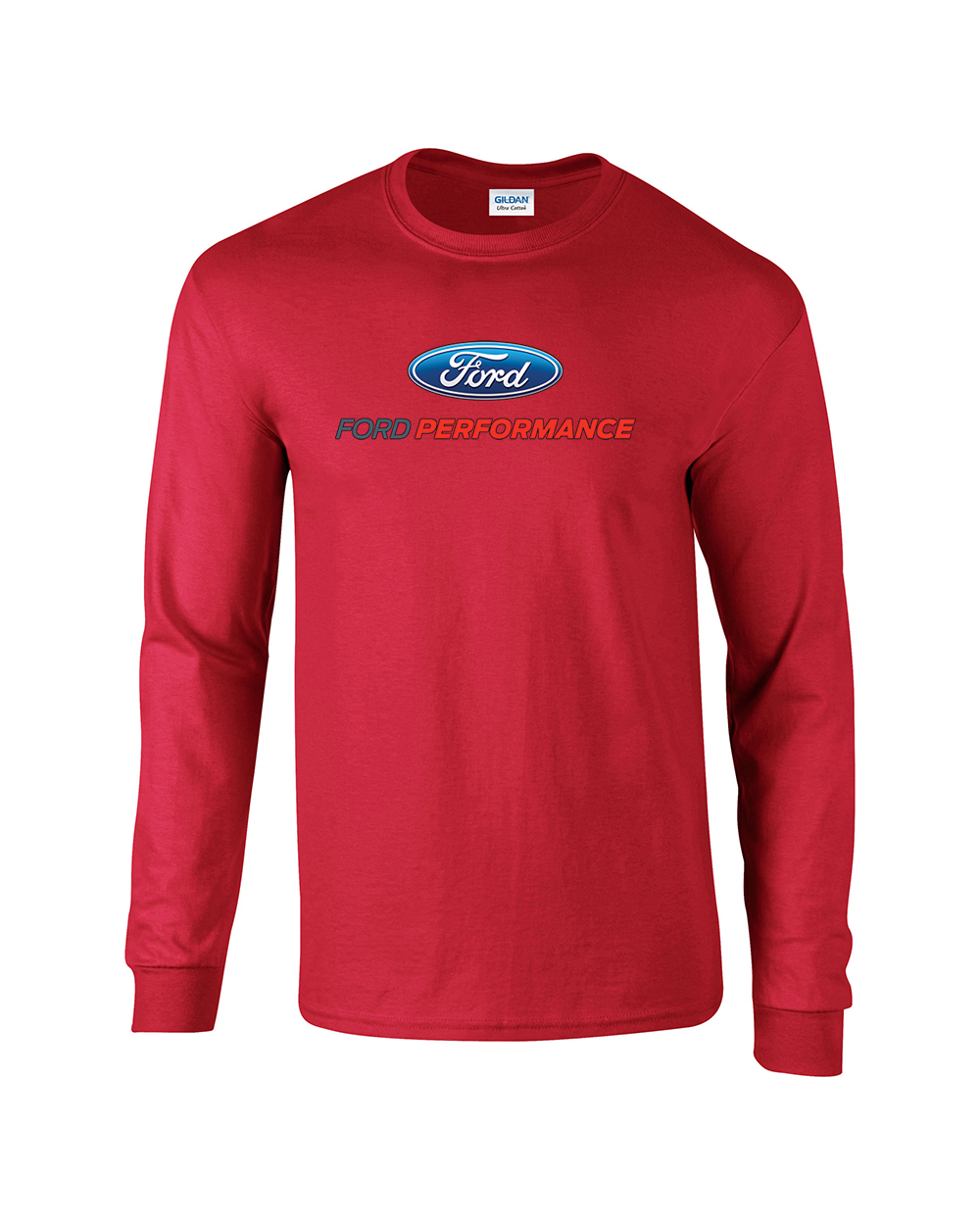 Trenz Shirt Company Ford Performance Long Sleeve Ford Car Tee Shirt Black - Picture 13 of 21
