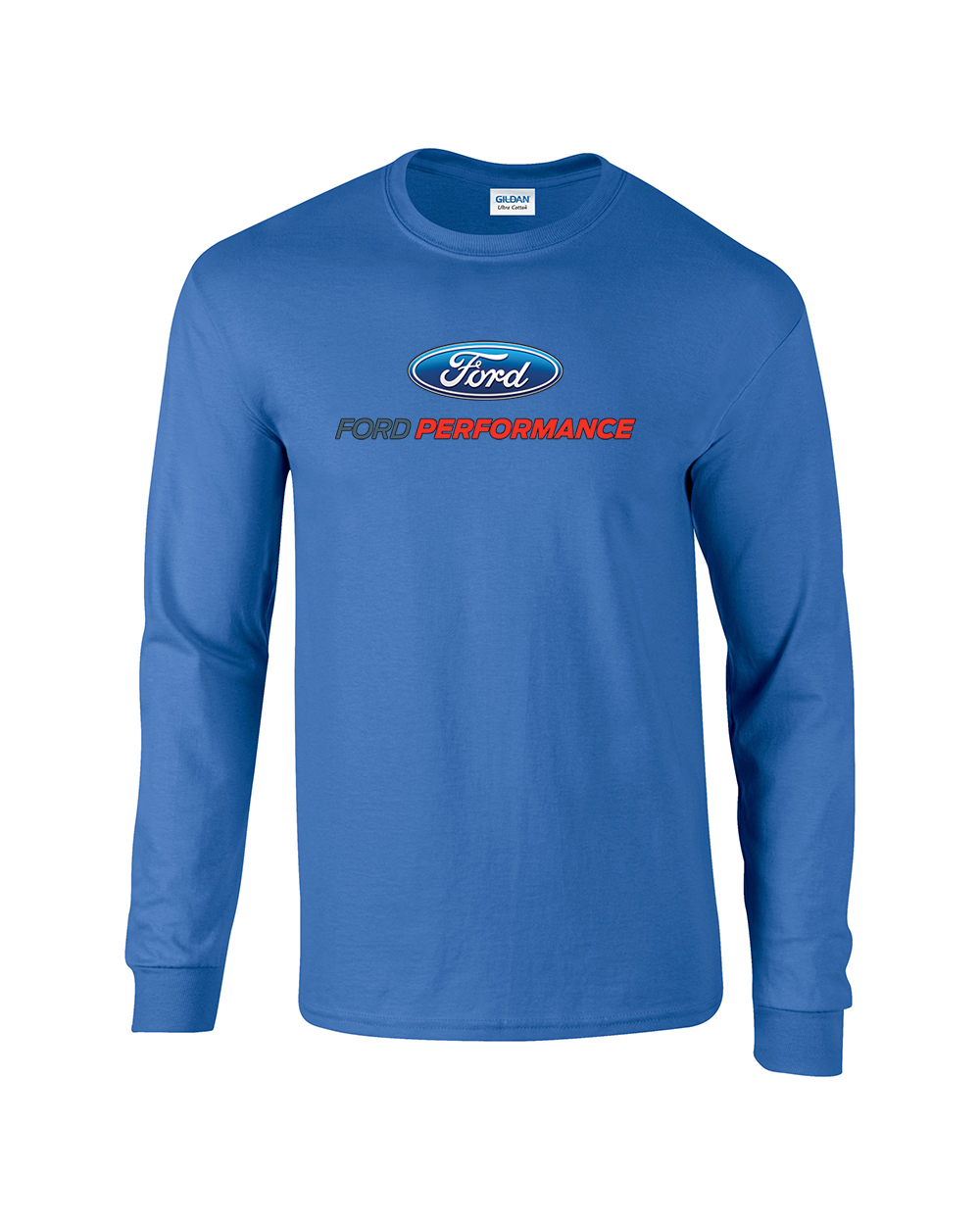 Trenz Shirt Company Ford Performance Long Sleeve Ford Car Tee Shirt Black - Picture 16 of 21